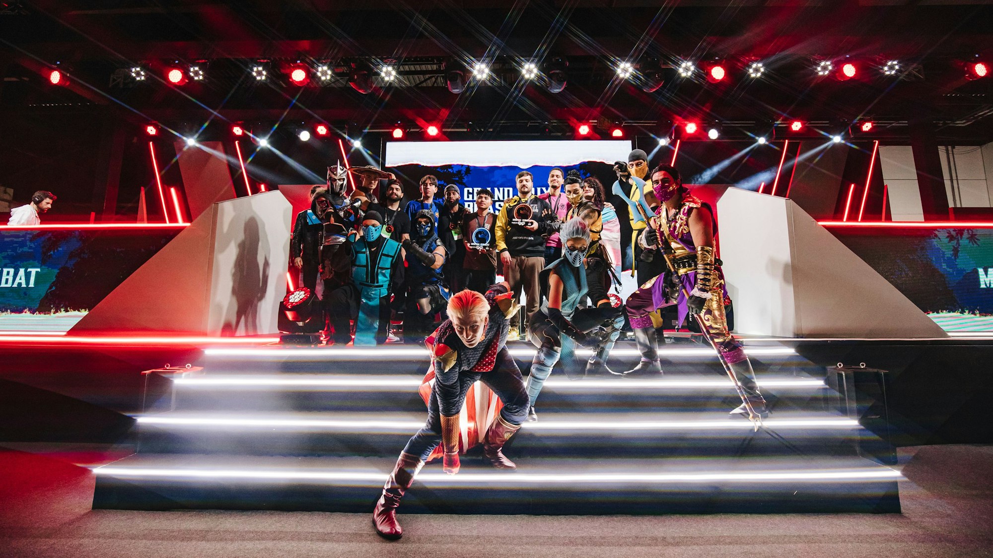 Cosplayer, die ihre Idole aus Videospielen nachstellen, prägen auch das Bild der Gamescom Latam in São Paulo.