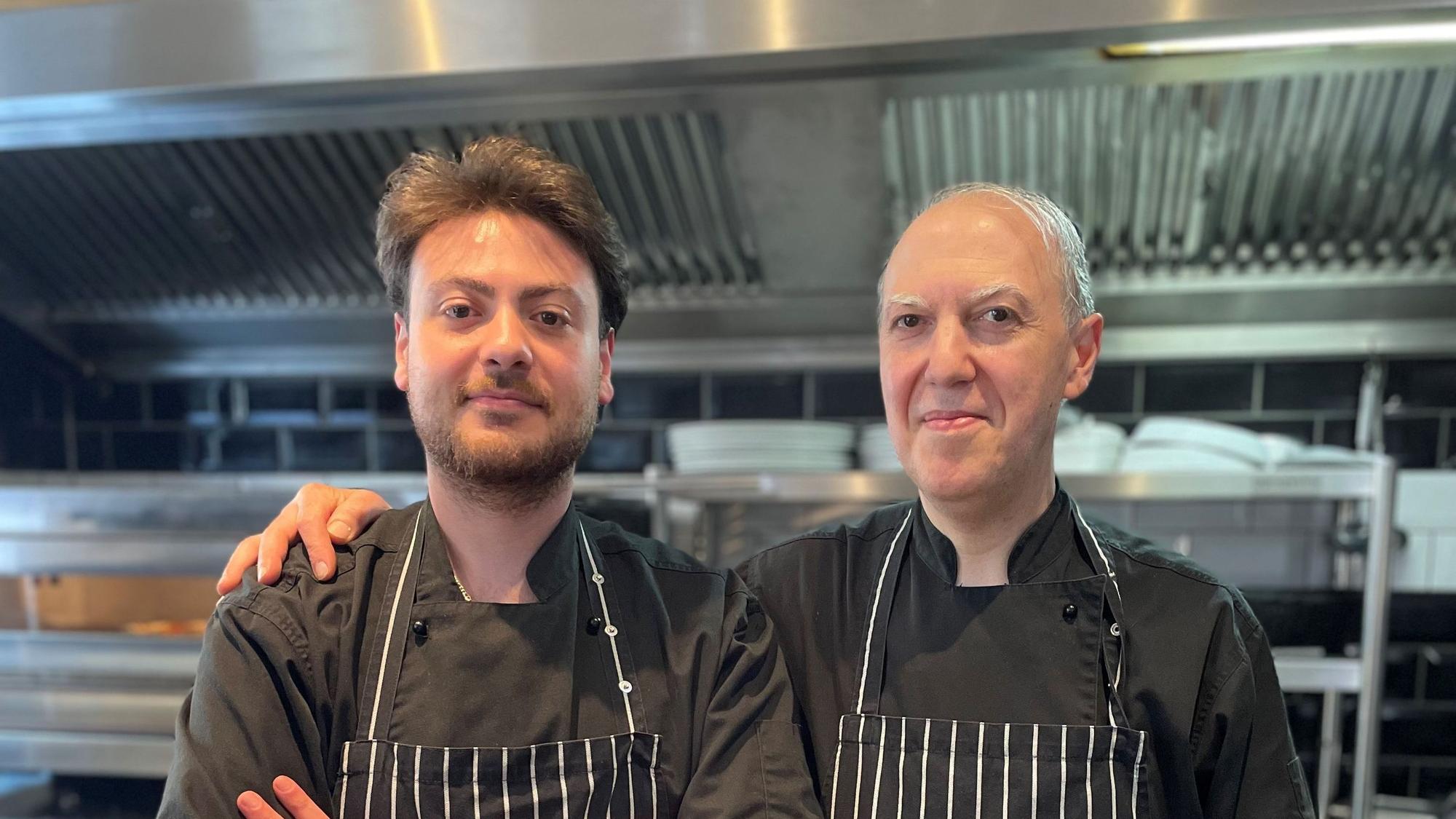 „Nino“ und Emanuele Giglio im „Da Nino“
