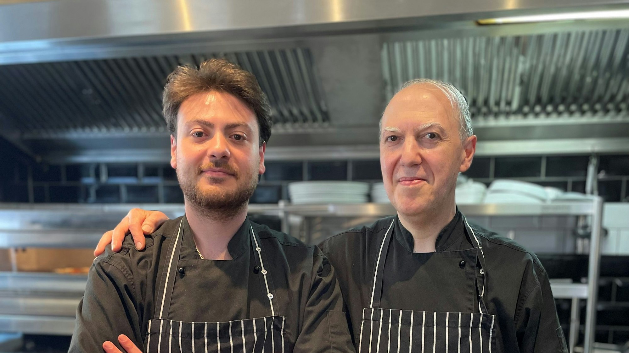 „Nino“ und Emanuele Giglio im „Da Nino“