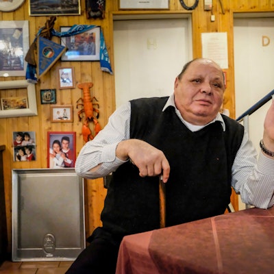 Michelangelo Petrarca hielt Hof im Restaurant „San Remo“.