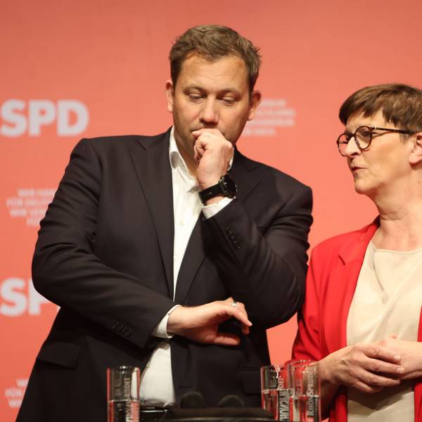 Die SPD-Vorsitzenden Lars Klingbeil und Saskia Esken. (Archivbild)