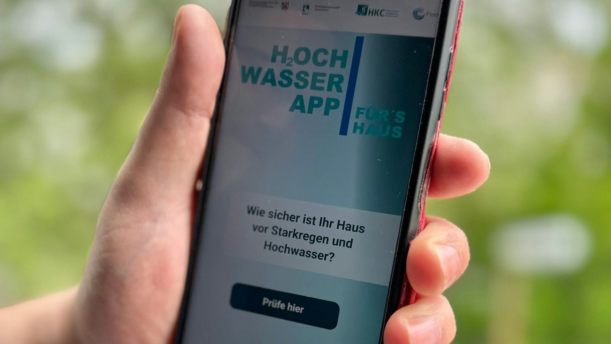 Geht auch auf dem Handy: die NRW Hochwasser-App