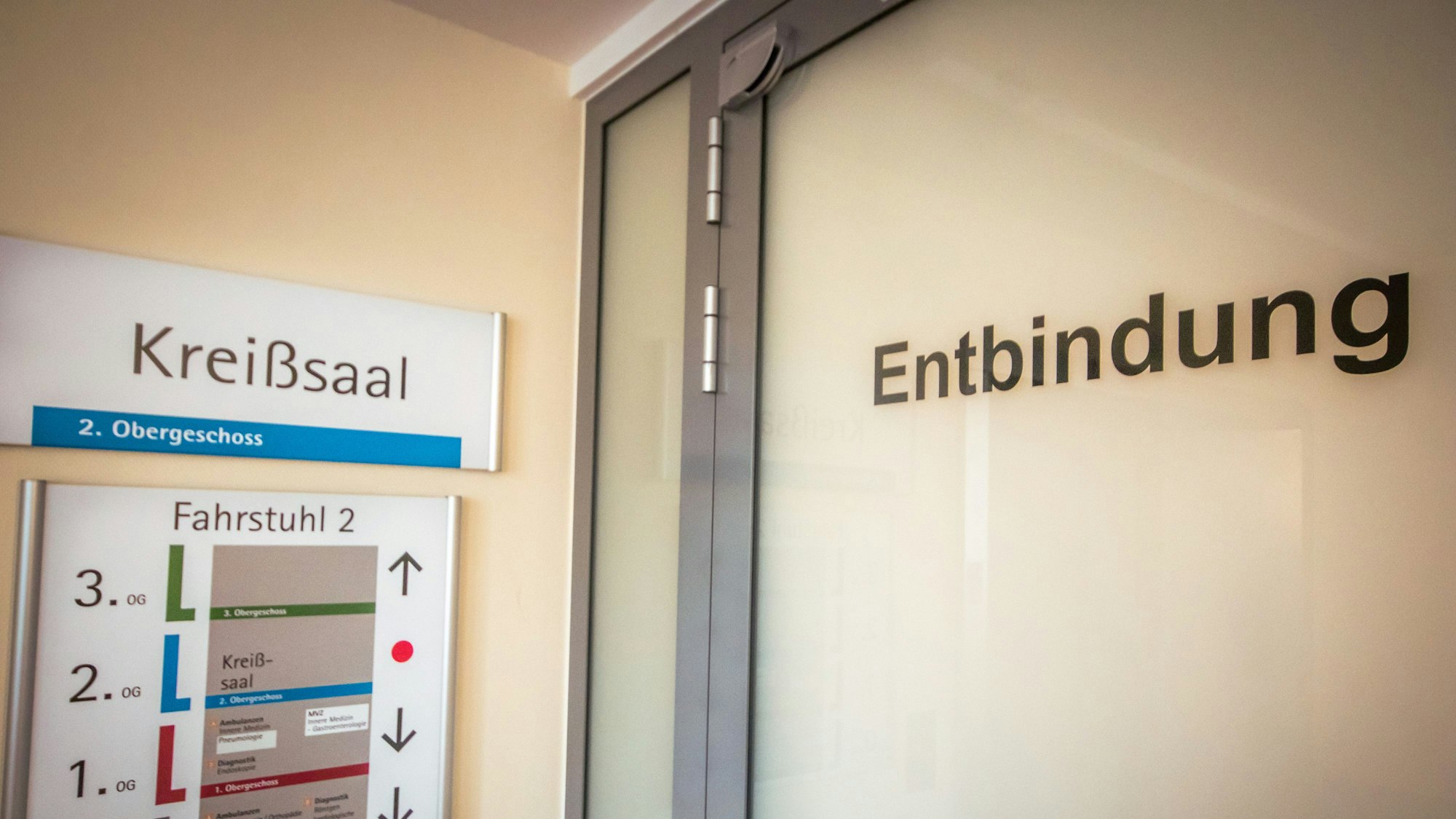 Eine Entbindungsstation