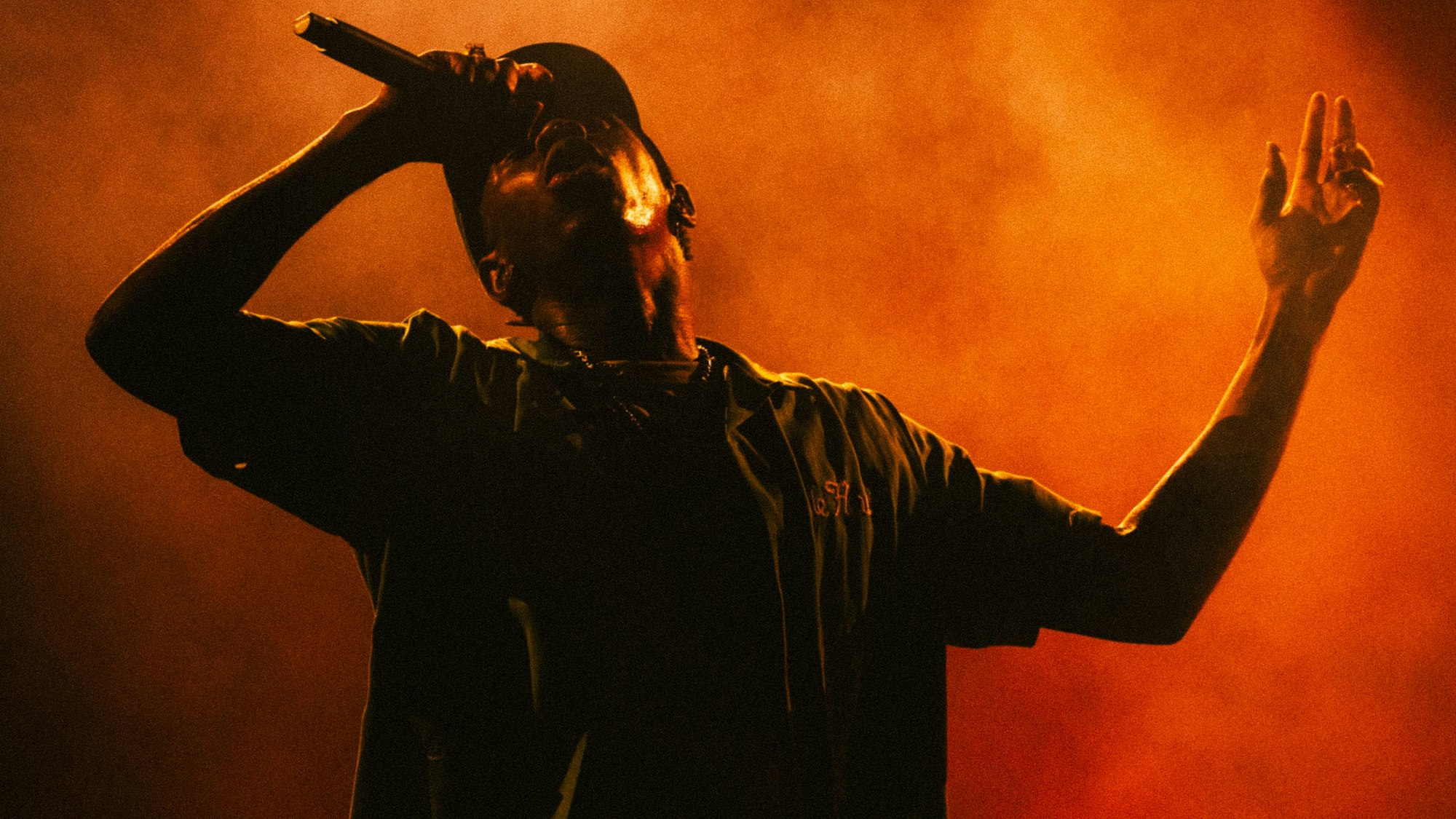 Rapper Tyler The Creator. Beim Konzert in Köln waren keine Fotografen zugelassen.