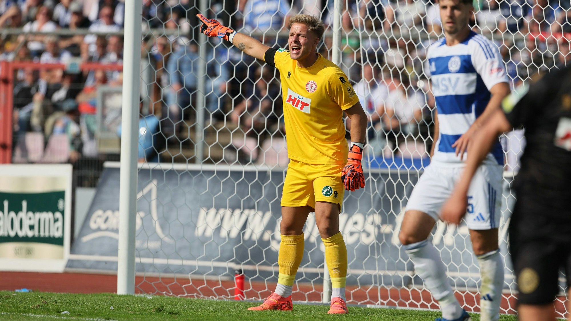 Felix Buer war erst Stammtorwart, nun scheint Winkler seine Position einzunehmen.