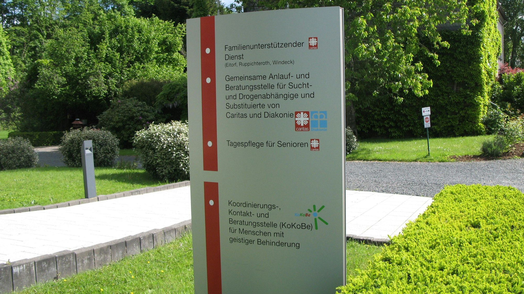An der Siegstraße 81 in Eitorf befindet sich die Tagespflege-Einrichtung der Caritas.