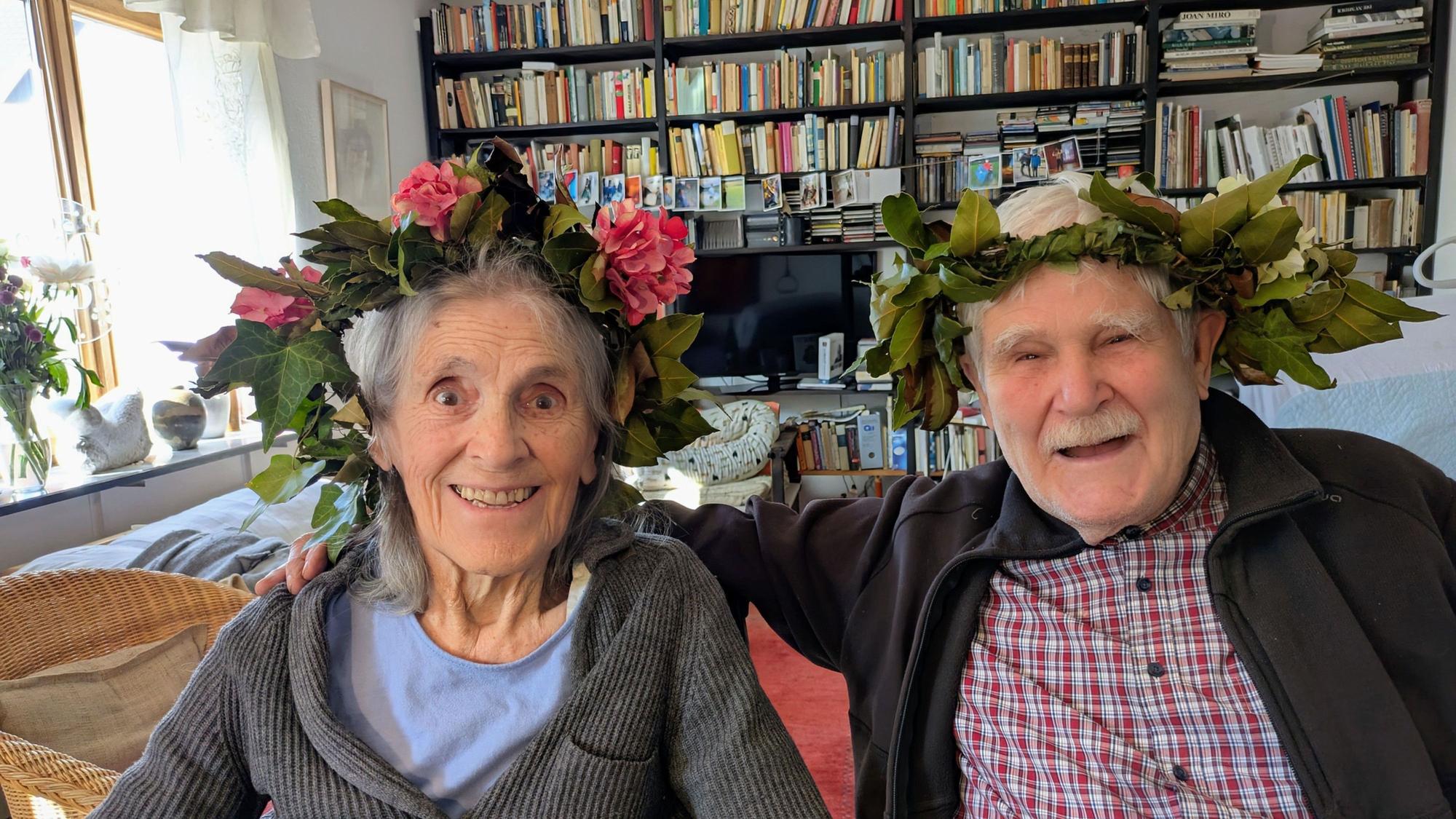 Gerta Fietzek-Kröll und Klaus Fietzek feiern Diamanthochzeit und zwei runde Geburtstage.