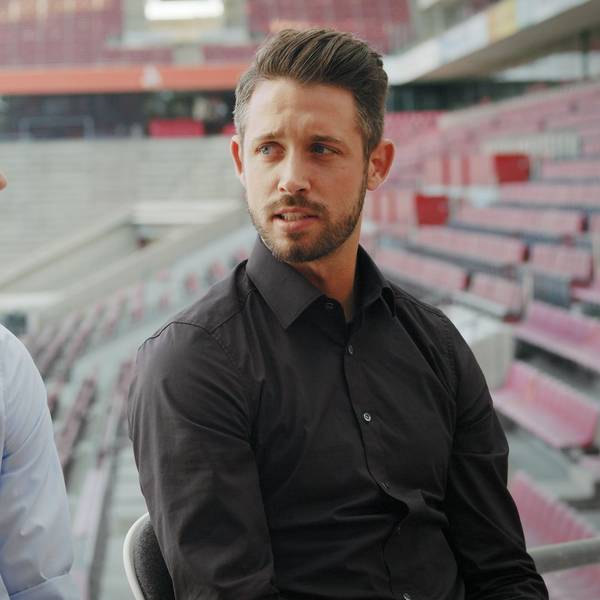 Zum Verwechseln ähnlich: Jan-Sebastian Uth (links) vom 1. FC Niederkassel II und Bruder Mark vom 1. FC Köln