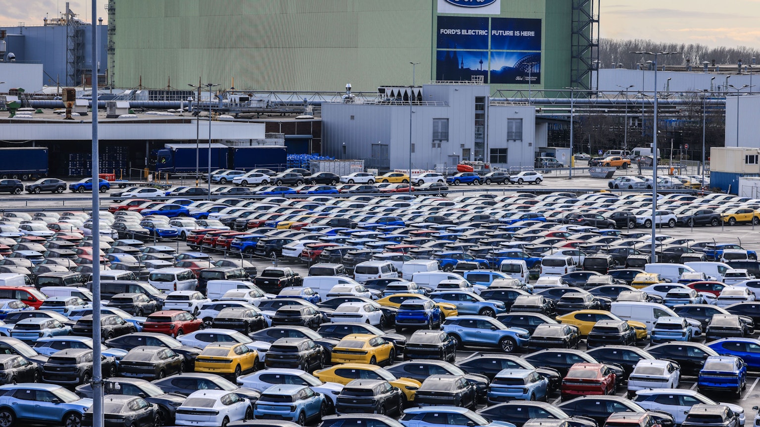 Die Ford-Werke in Niehl