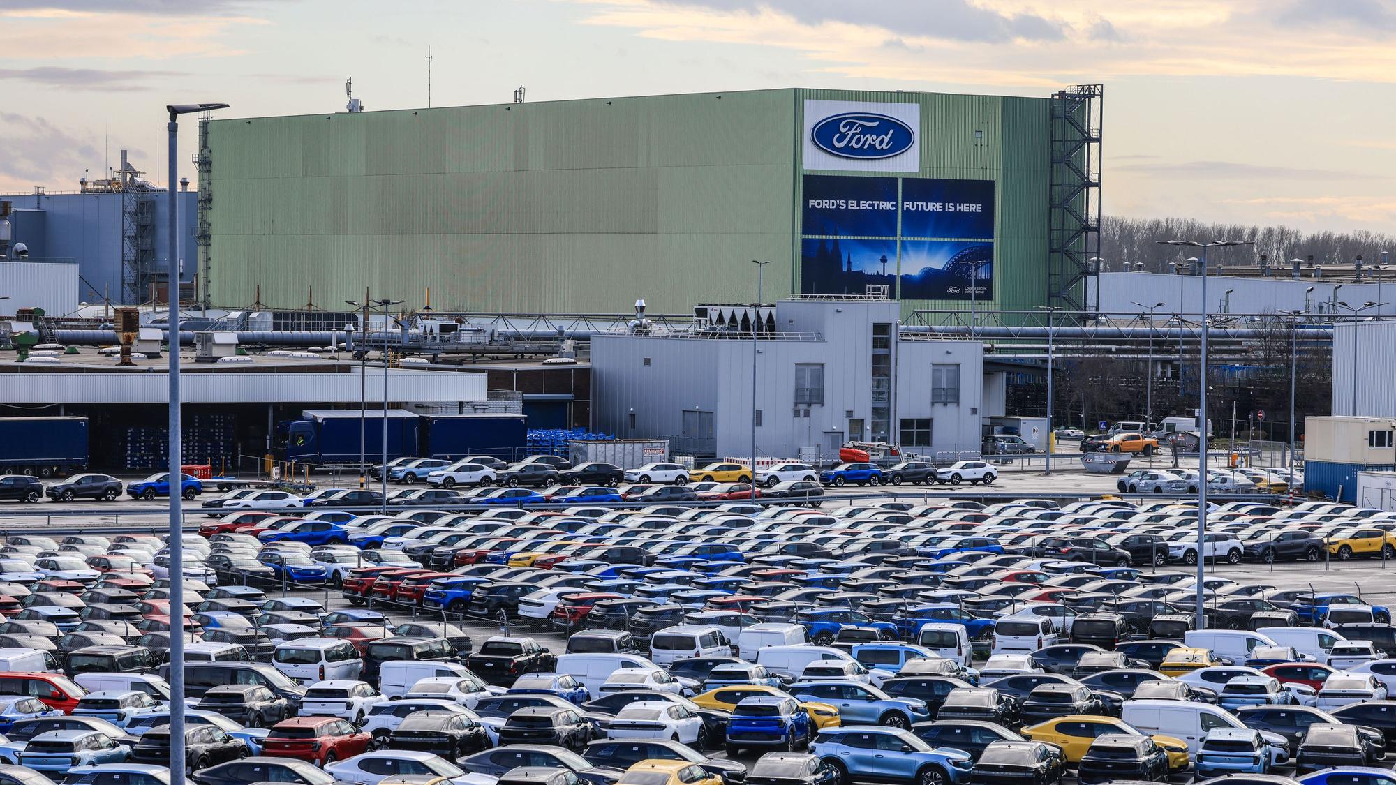 Die Ford-Werke in Niehl