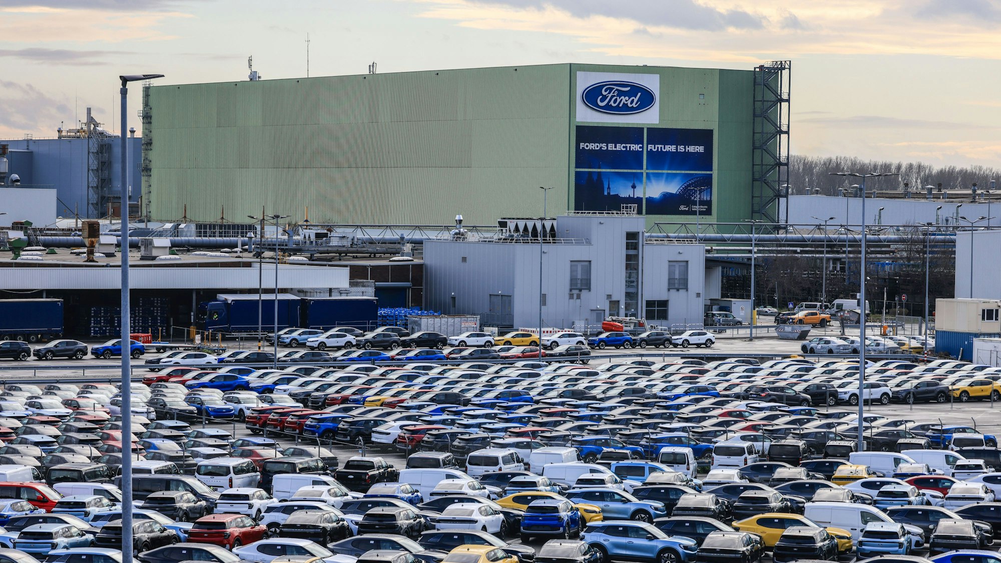 Die Ford-Werke in Niehl