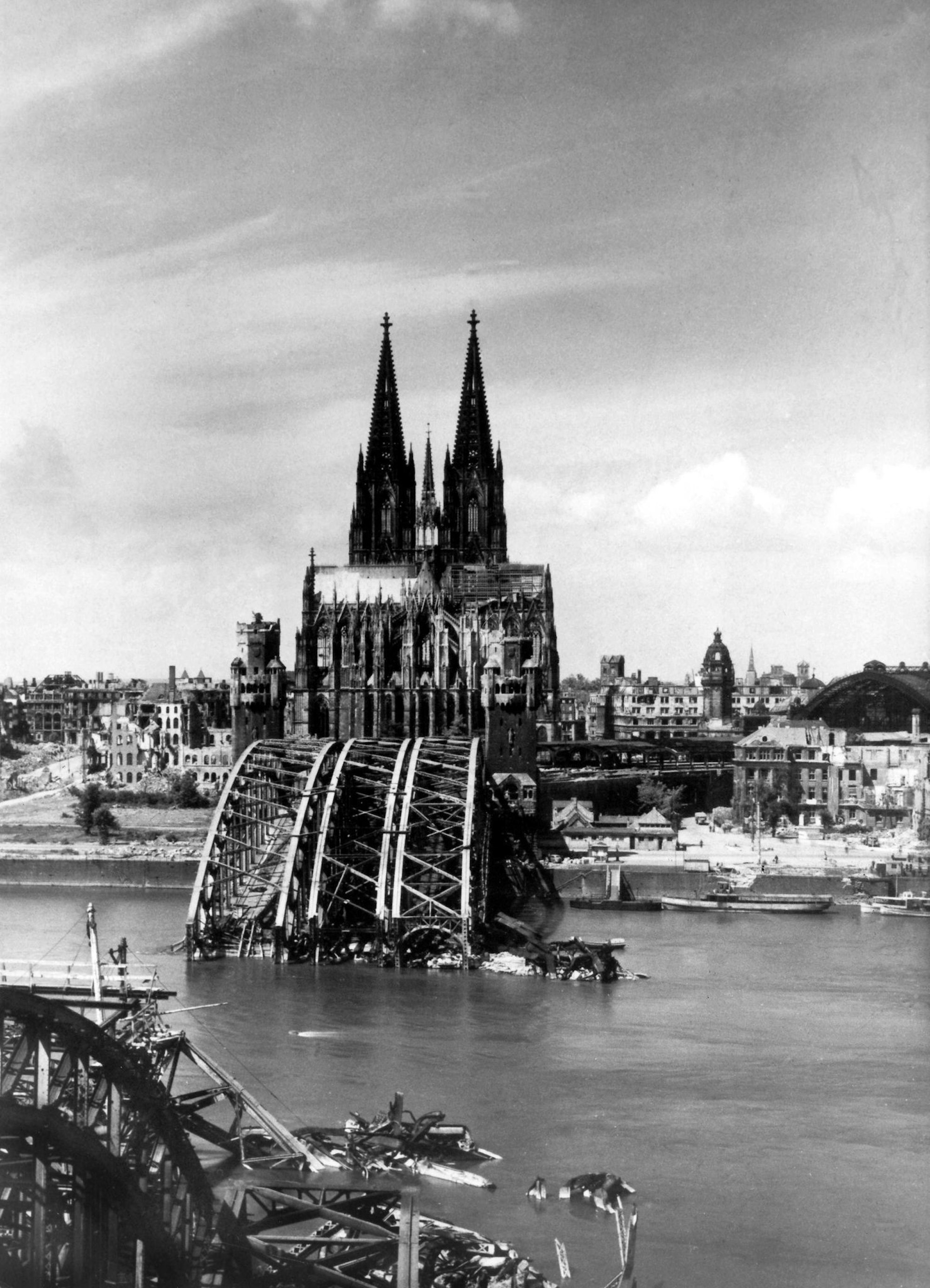 Vor 80 Jahren endete der Zweite Weltkrieg, der auch in Köln große Zerstörung hinterließ.