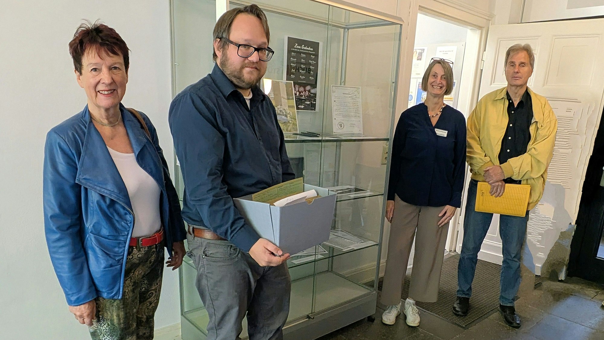 Stellten die Aktivitäten vor: Susanne Bahn, Ulrich Stevens, Franzis Steinhauer und Thomas Klaus (v.l.).