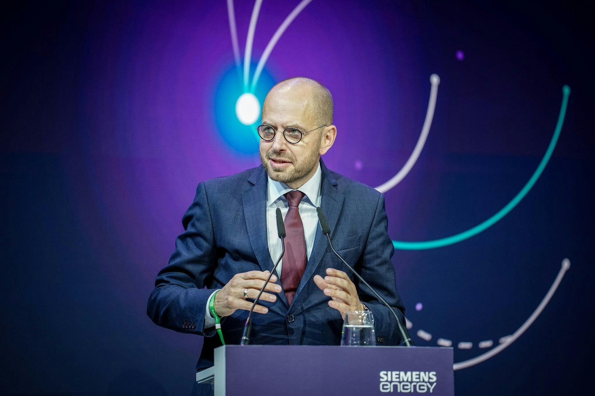 Siemens-Energy-Chef Christian Bruch nennt die US-Zölle «ärgerlich, aber beherrschbar». (Archivbild)