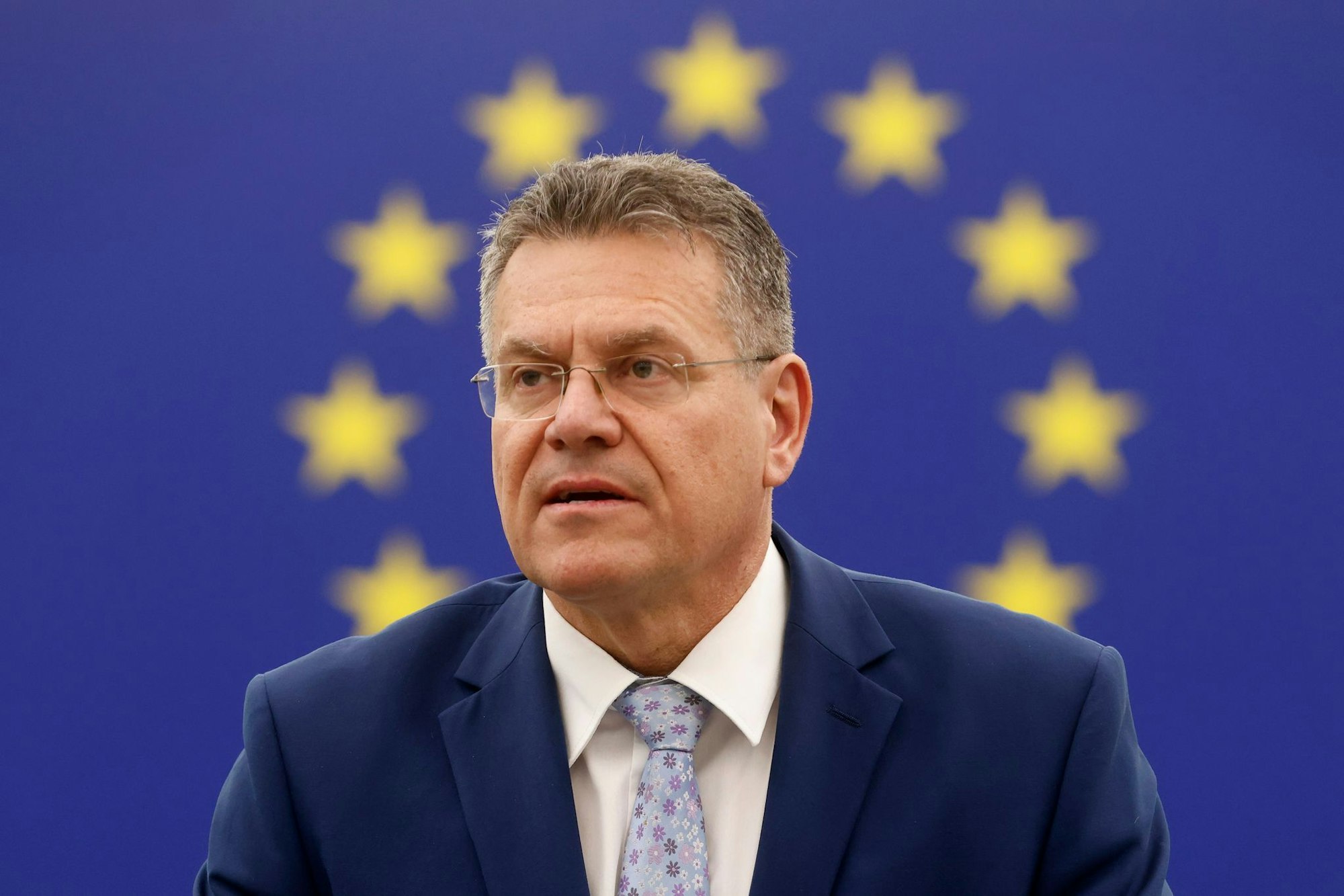 Sefcovic warnt vor weiteren US-Zöllen. (Archivbild)
