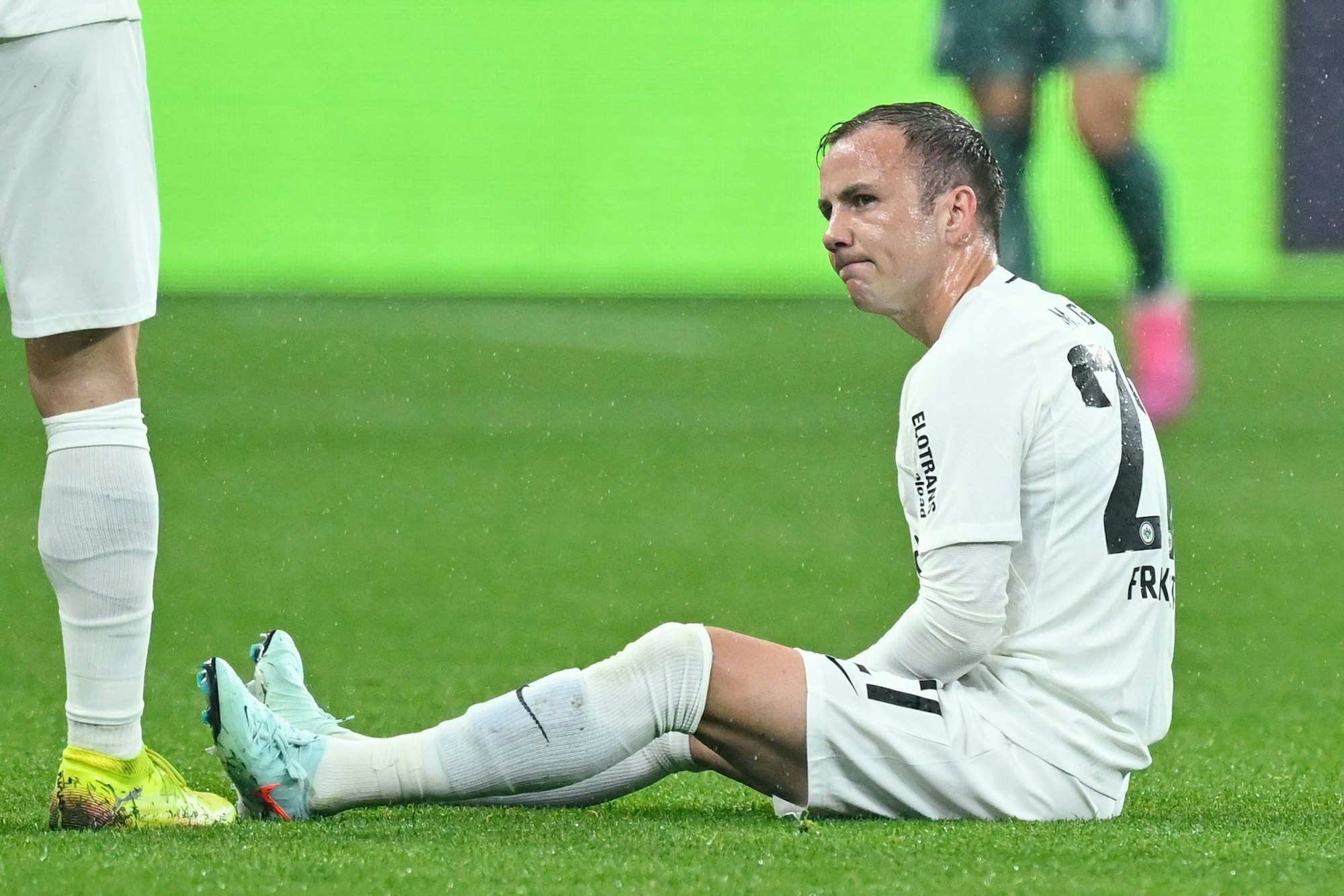 Für Mario Götze von Eintracht Frankfurt ist die Saison gelaufen.