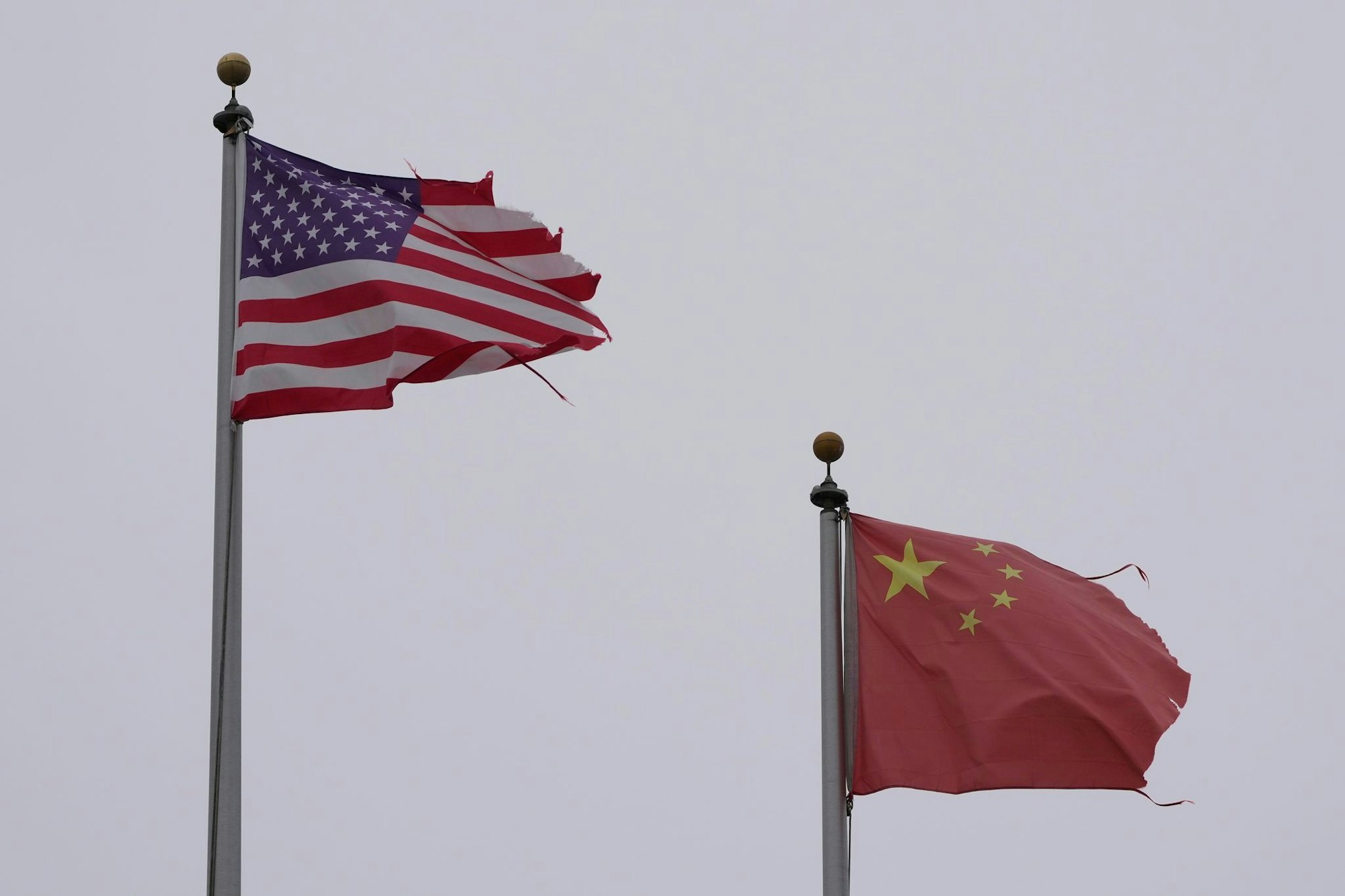 Das Verhältnis zwischen China und den USA ist durch die Zölle extrem angespannt. (Symbolbild)