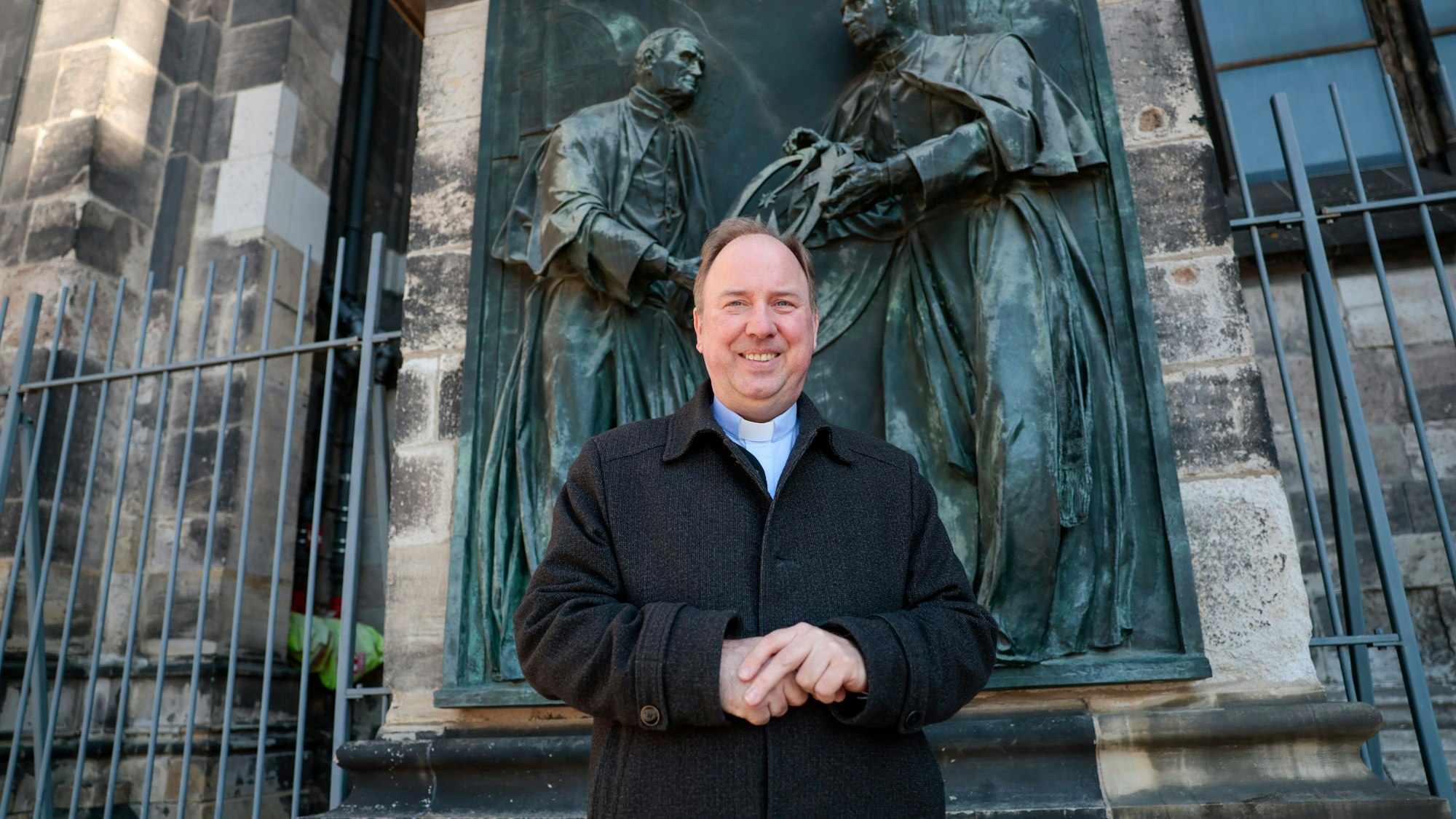 Stadtdechant Robert Kleine ist wieder zurück aus Rom – einen Tag zu früh.