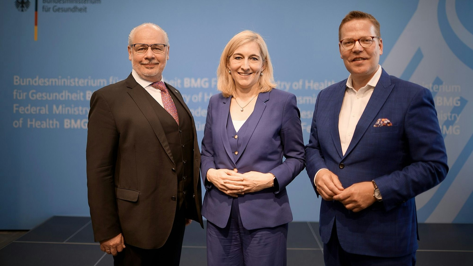 Dr. Georg Kippels und Tino Sorge wurden als neue Parlamentarische Staatssekretäre des Bundesministeriums für Gesundheit vorgestellt.