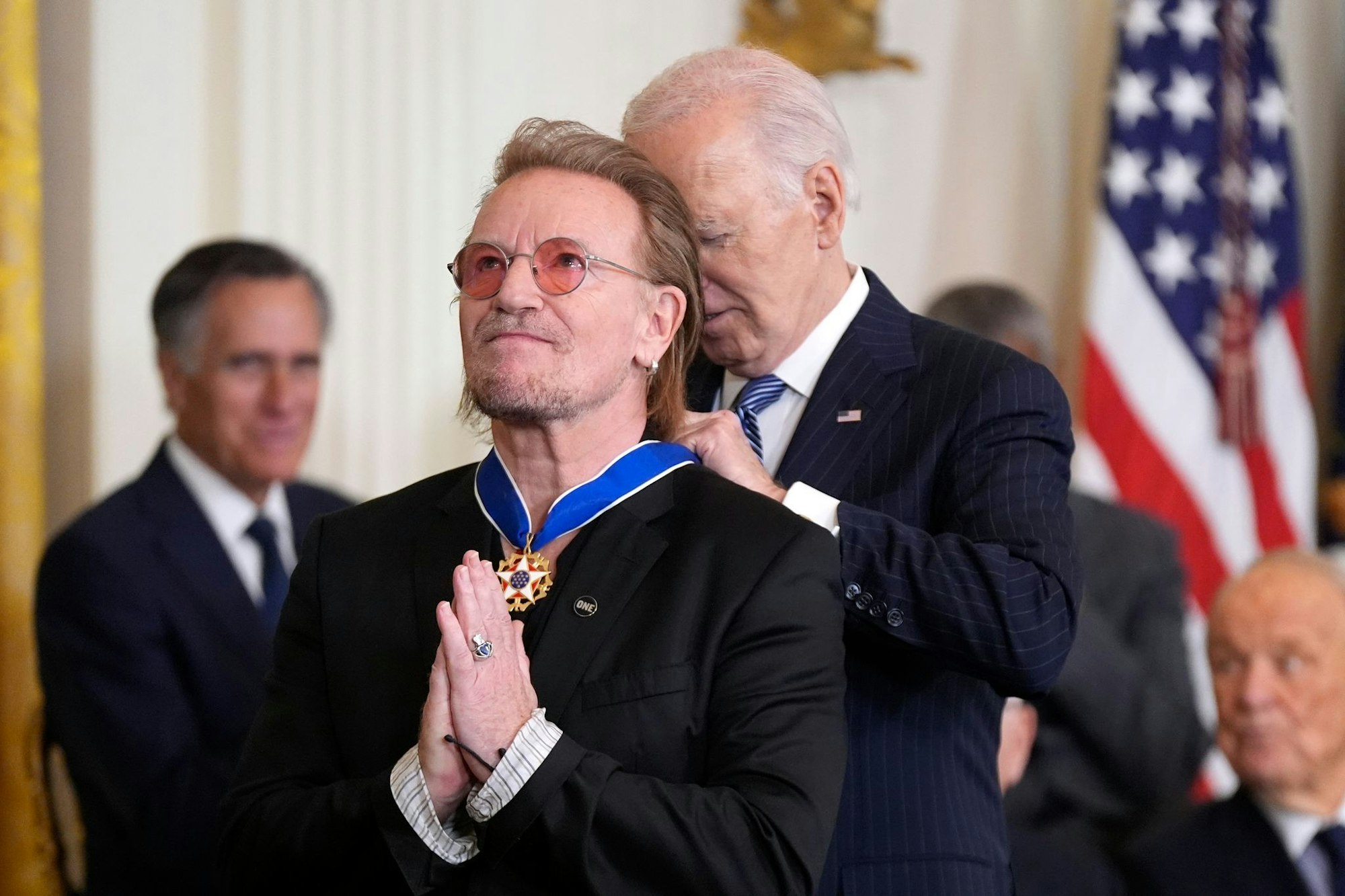 Der irische Musiker wurde von Joe Biden mit der Freiheitsmedaille - der höchsten zivilen Auszeichnung der Vereinigten Staaten geehrt. (Archivbild)