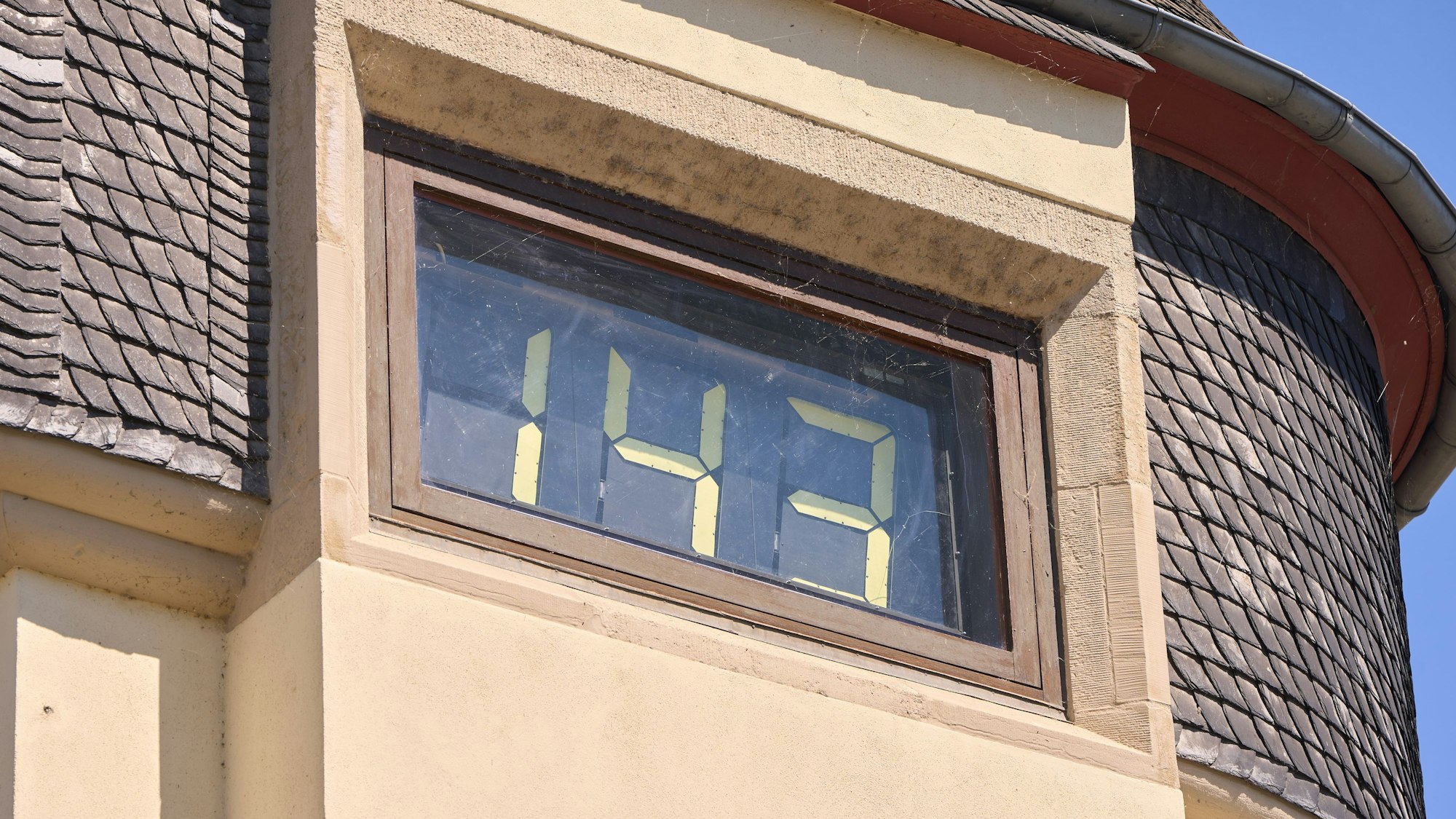 Der Rheinpegel Kaub zeigt einen Stand von 1,43 Metern an.