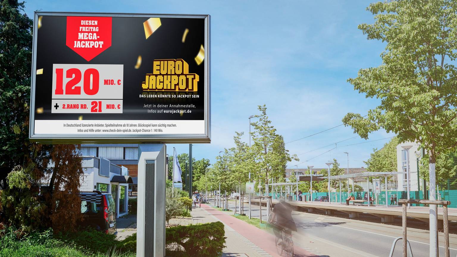 Am Freitagabend (9. Mai) erzielte ein Eurojackpot-Tipper einen Rekordgewinn für Baden-Württemberg: Er räumte den 120 millionenschweren Jackpot ab. Zudem wurden fünf weitere Glückspilze dank ihrer Treffer im zweiten Rang zu Millionären.