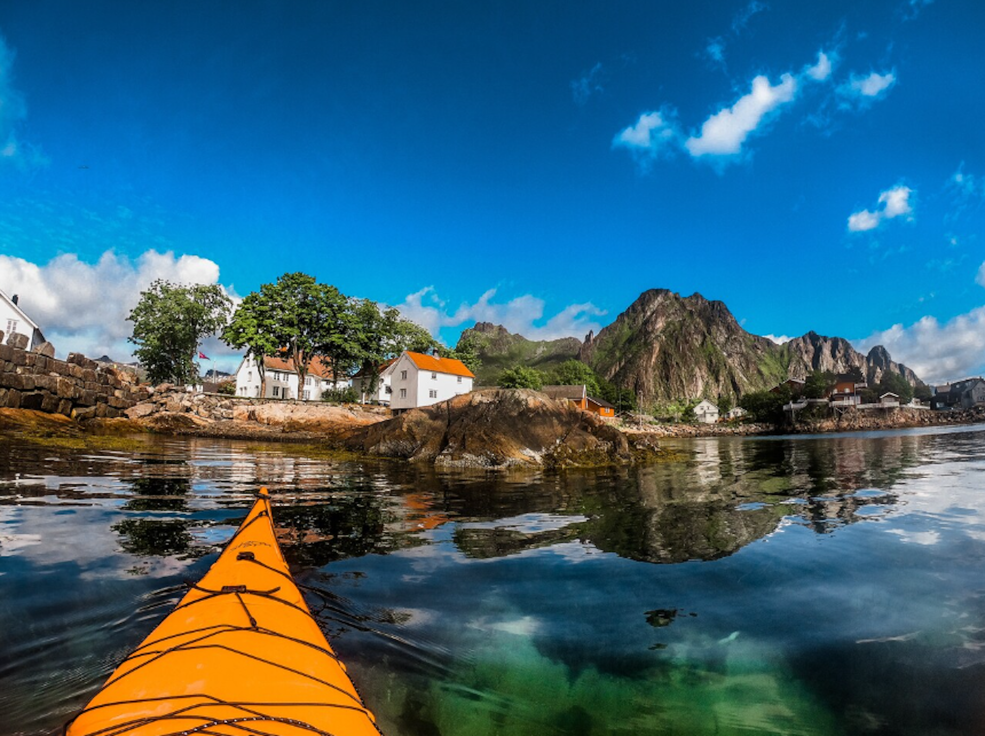 Bild vom Örtchen Svolvær