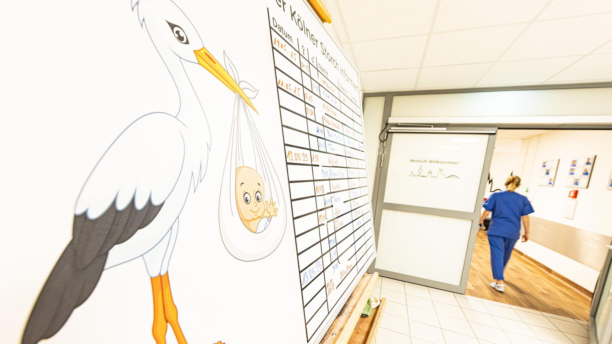 An der Uniklinik gab es 2024 insgesamt 2058 Geburten.