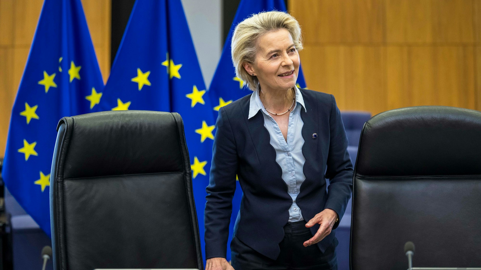 Brüssel: Ursula von der Leyen, Präsidentin der Europäischen Kommission