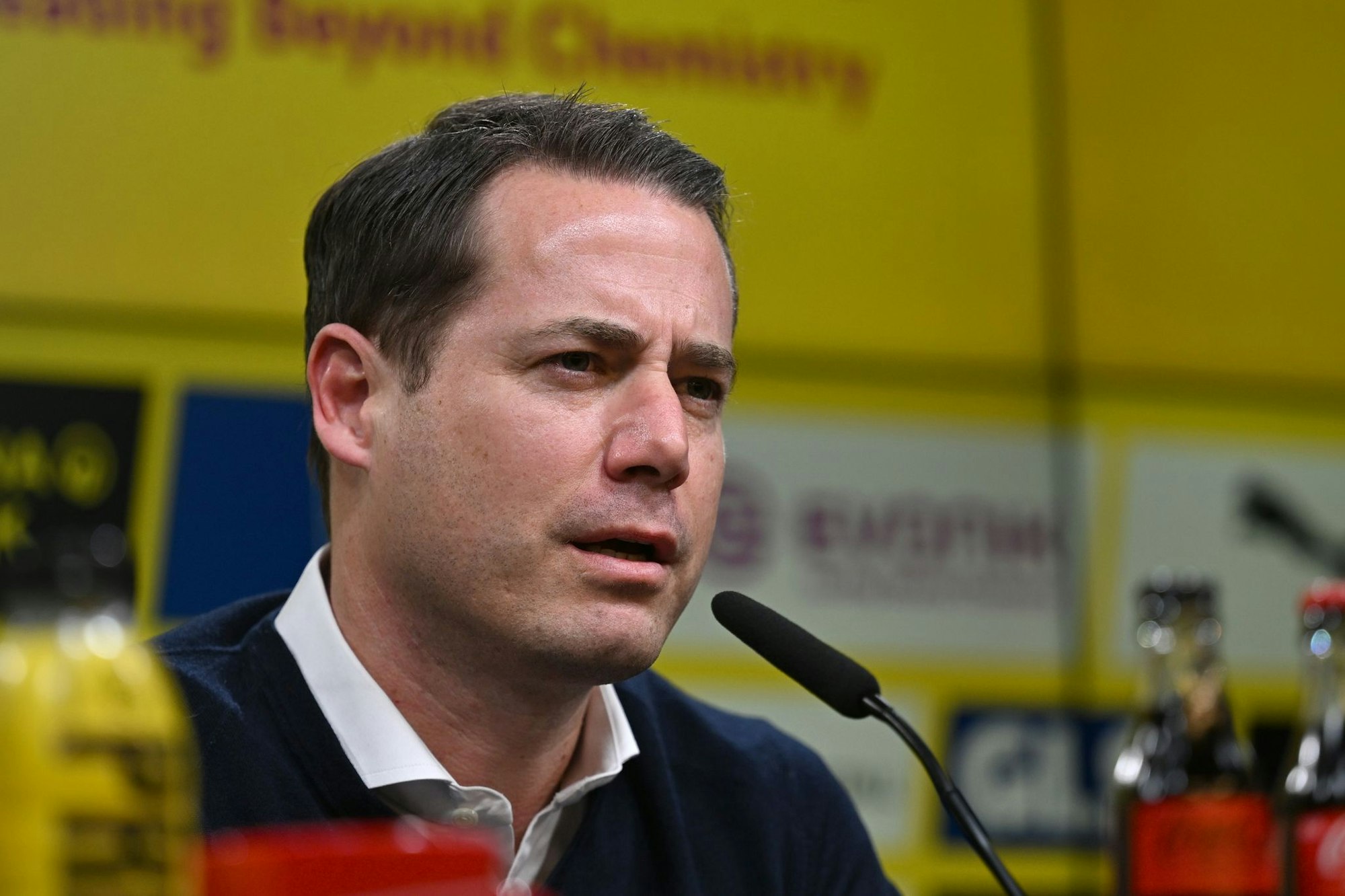 BVB-Geschäftsführer Lars Ricken ist auch bei einer Champions-League-Qualifikation nicht zufrieden