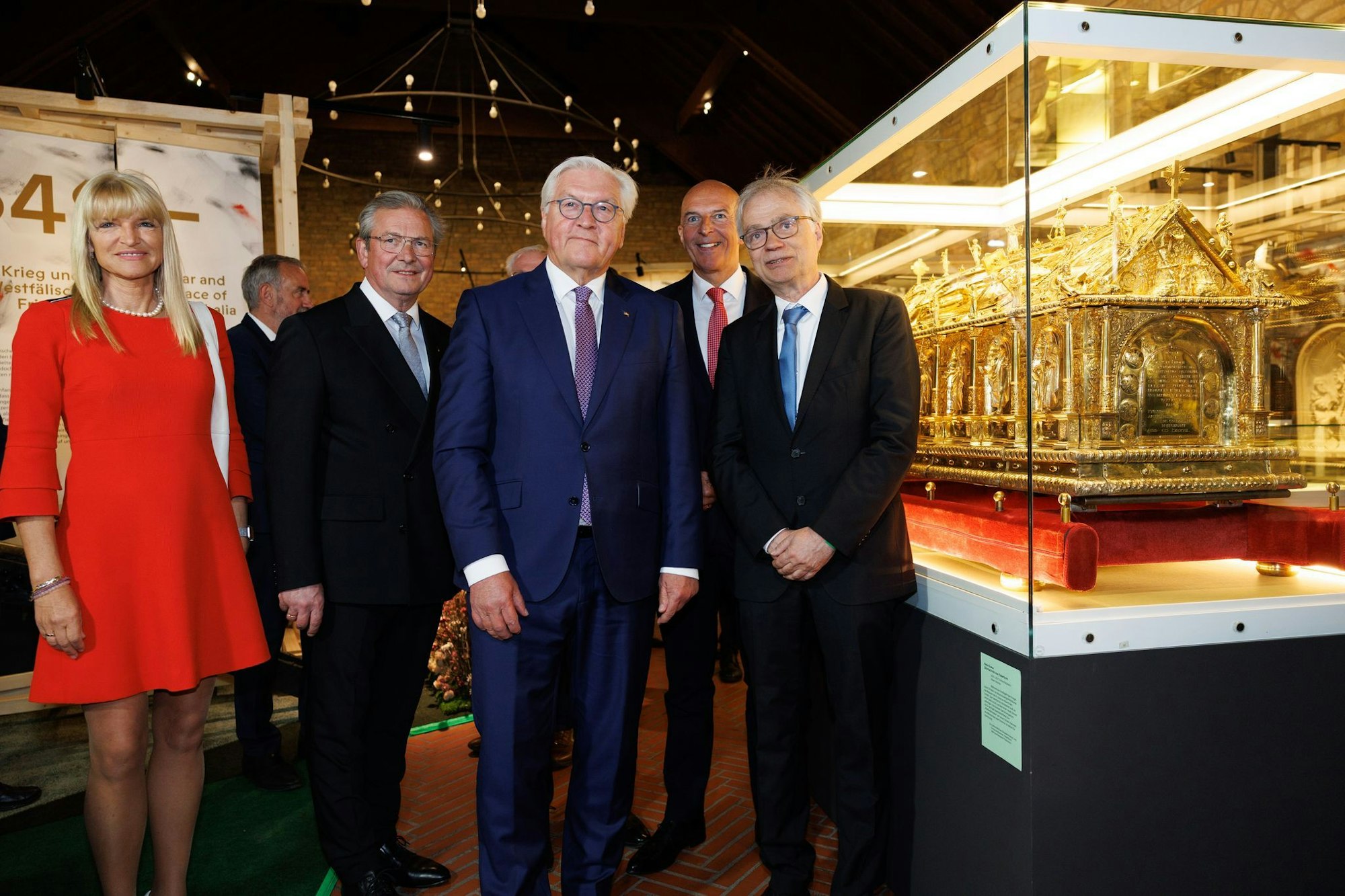 Bundespräsident Frank-Walter Steinmeier eröffnet das Jubiläumsjahr 1.250 Jahre Westfalen.