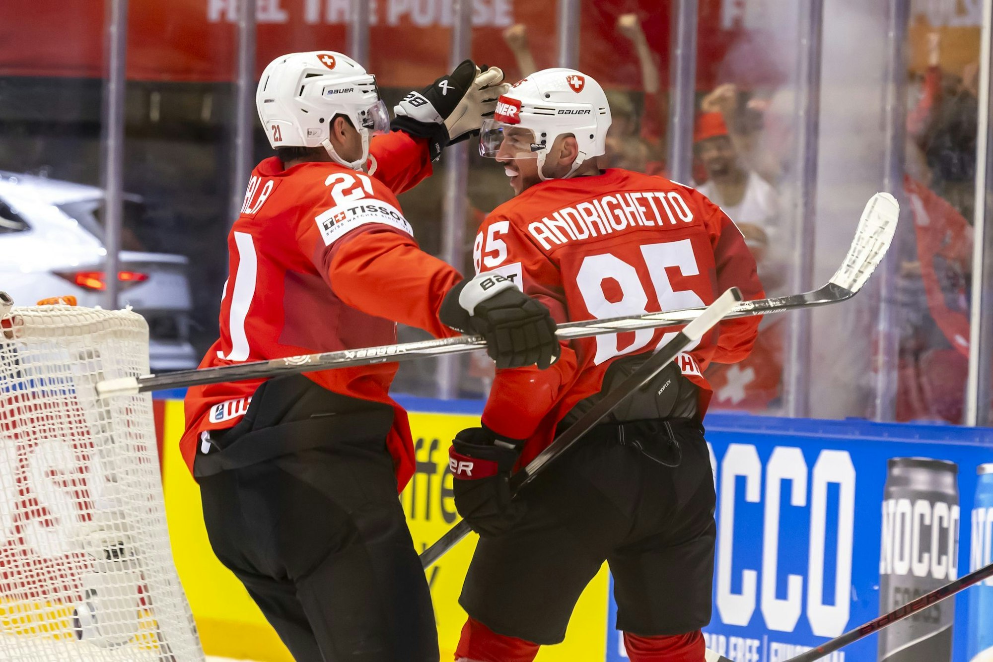 Sven Andrighetto erledigt Deutschland im zweiten Drittel fast im Alleingang.