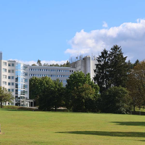 Eine Ansicht des Kreiskrankenhauses Waldbröl.