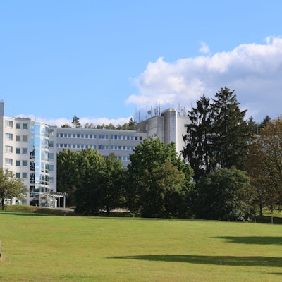 Eine Ansicht des Kreiskrankenhauses Waldbröl.