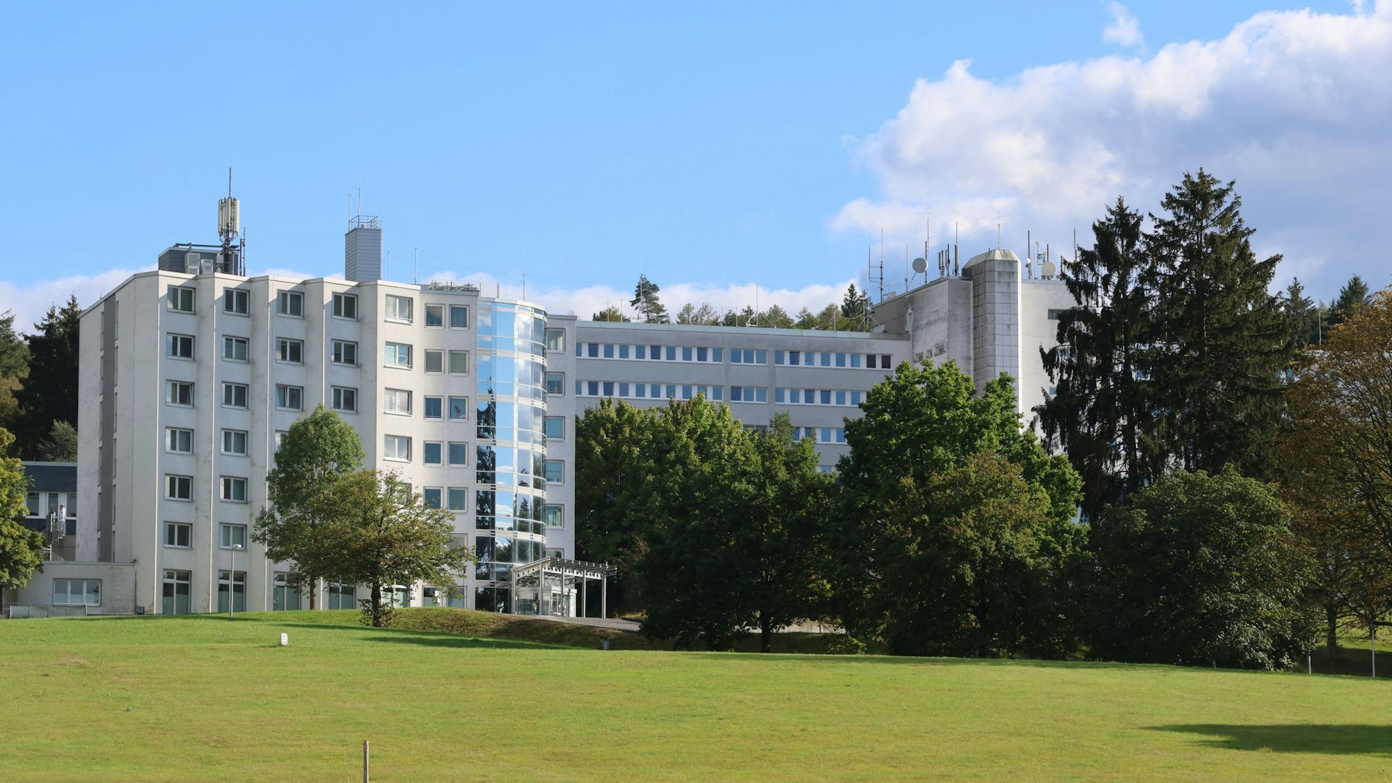 Eine Ansicht des Kreiskrankenhauses Waldbröl.