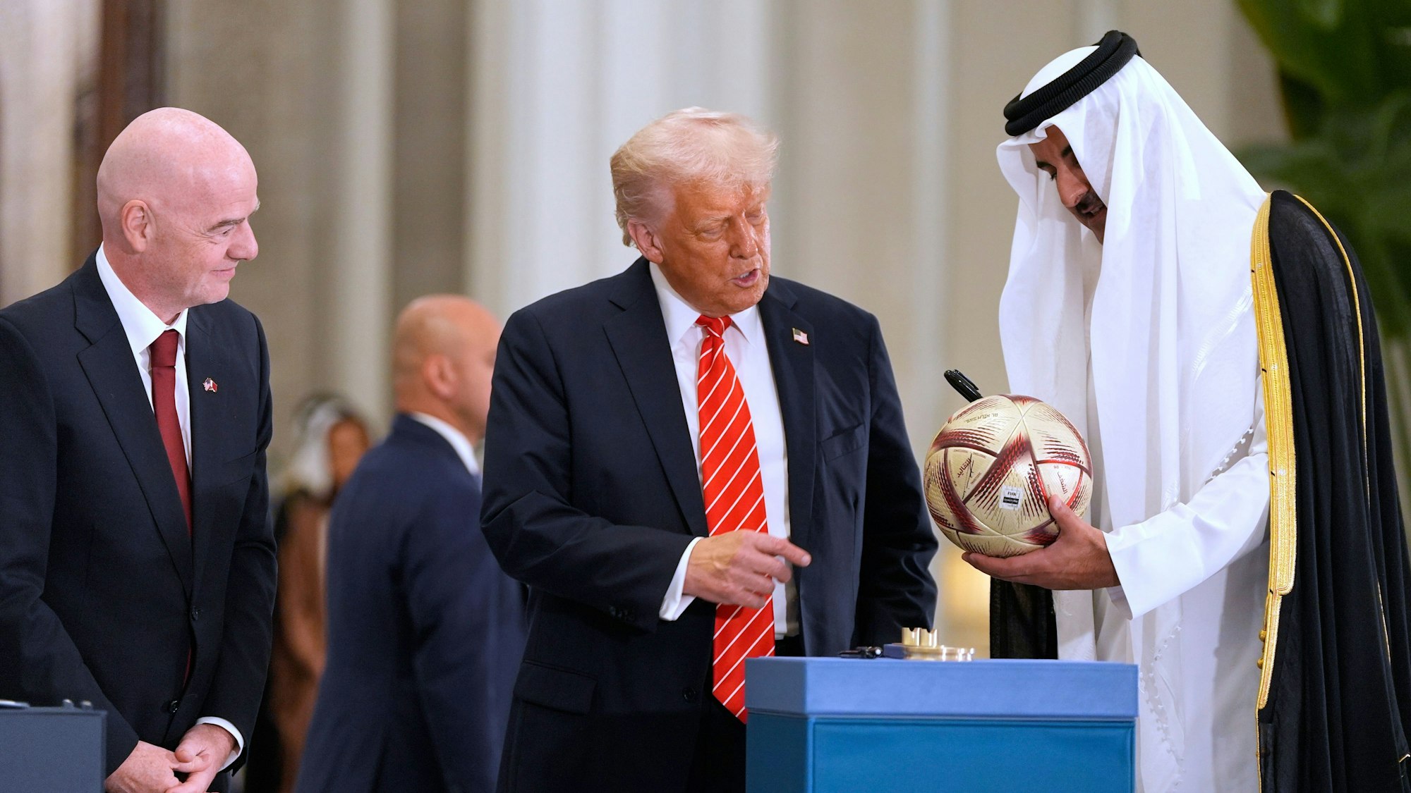 Donald Trump, zurzeit im Nahen Osten unterwegs, reist nicht in die Türkei.