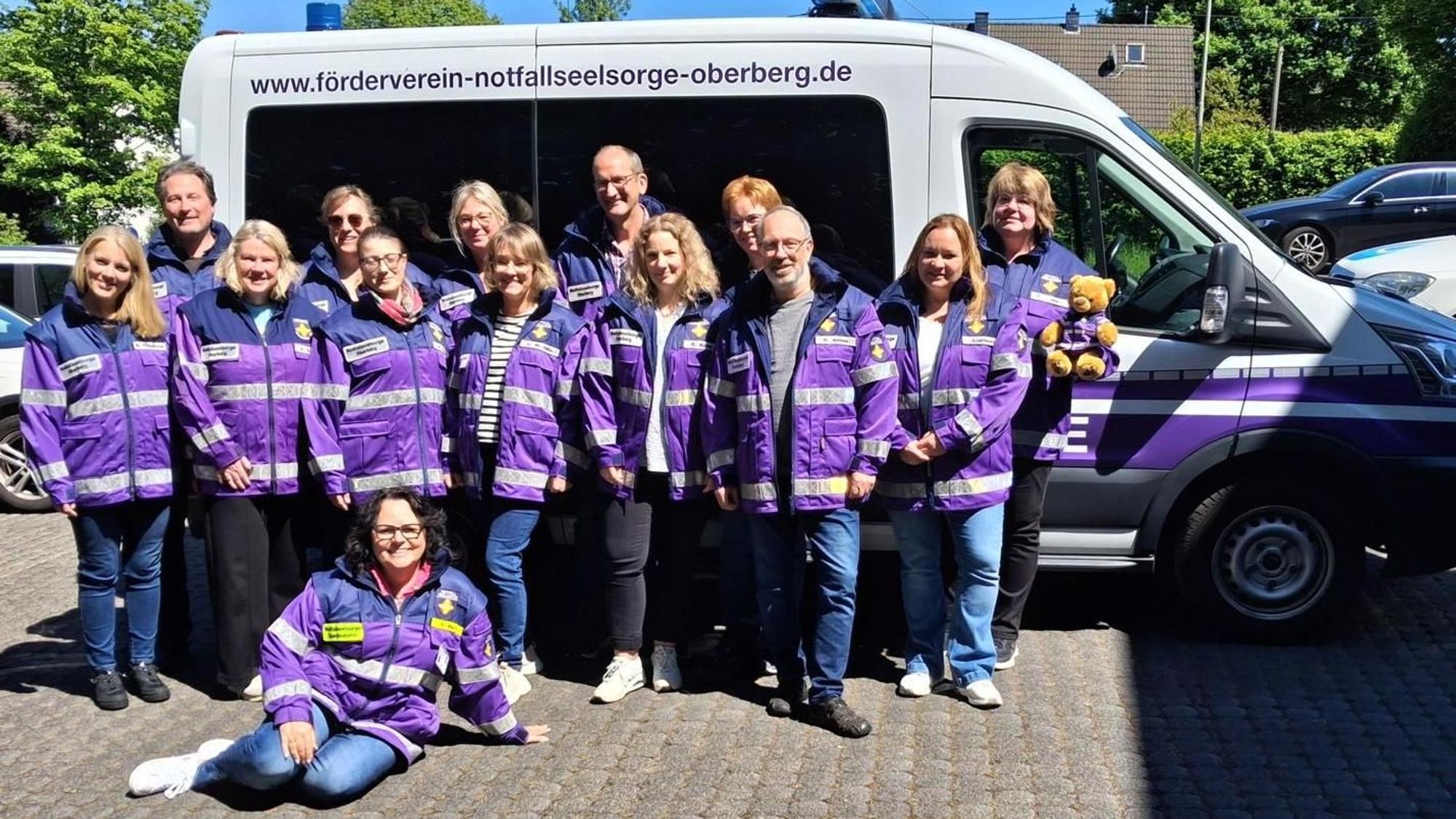 Foto vom Team der Notfallseelsorge Oberberg.
