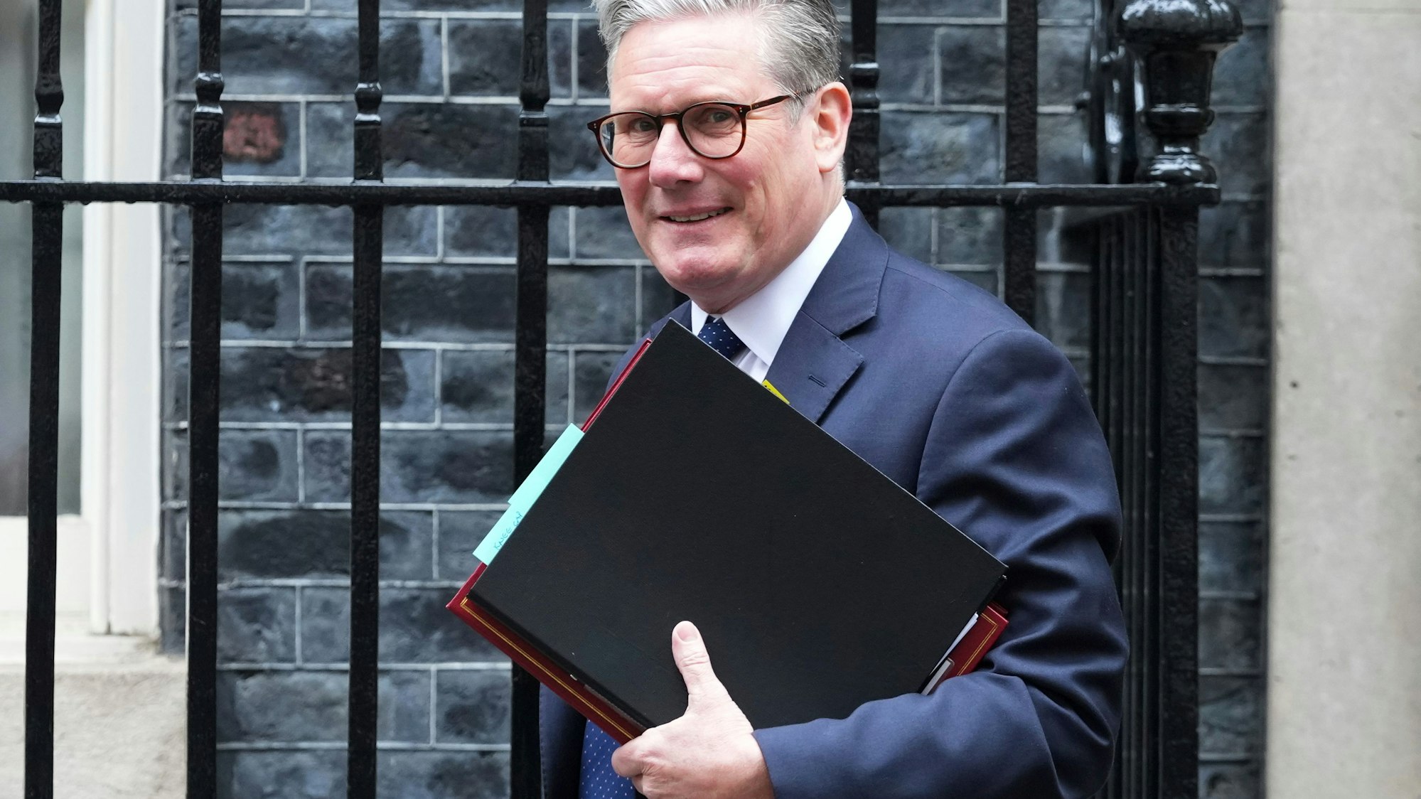 Kehrtwende in der Migrationspolitik: Keir Starmer. dpa/ap