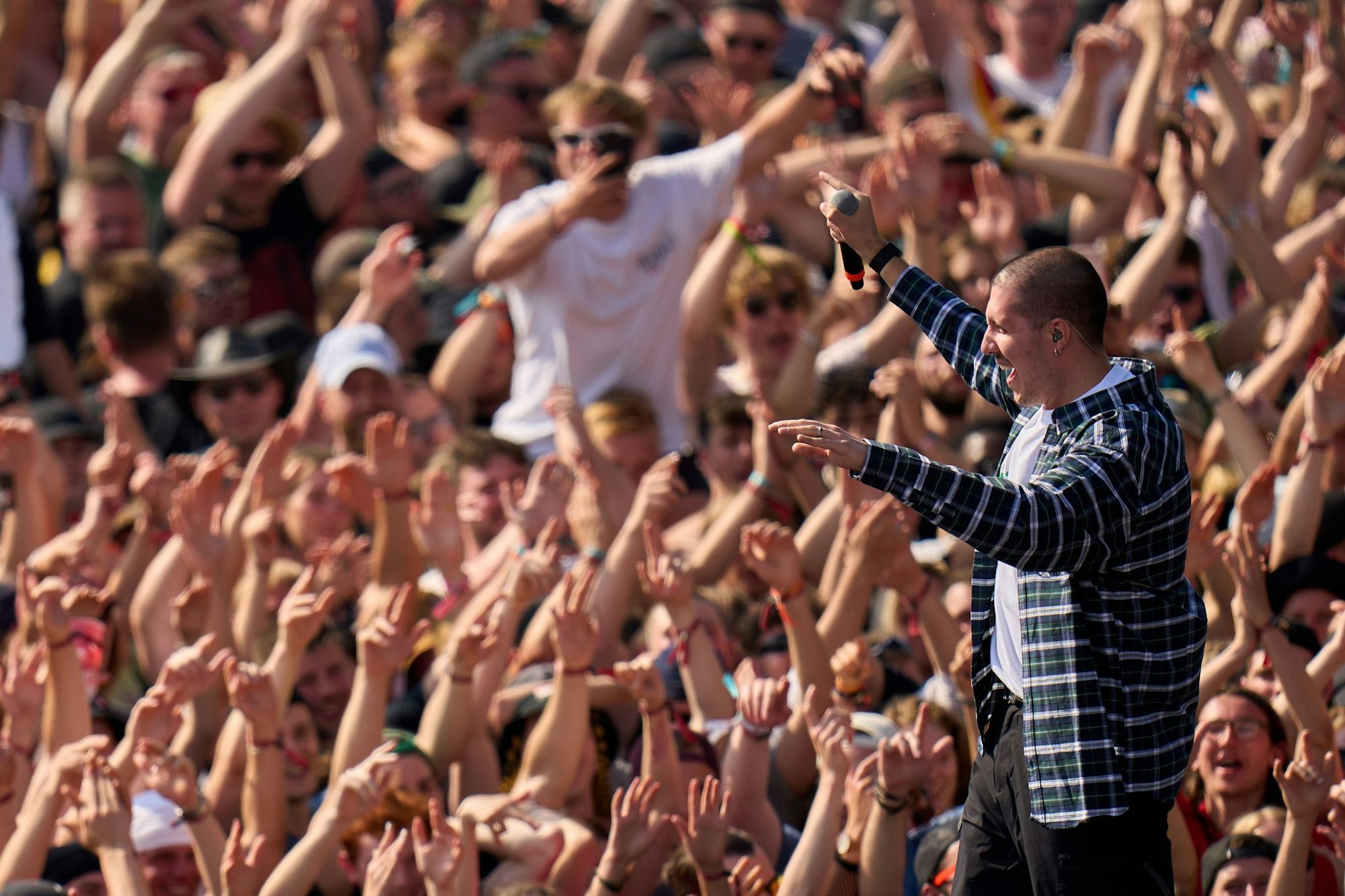 Rapper RIN fehlt bei Konzerten die Intimität. (Archivbild)