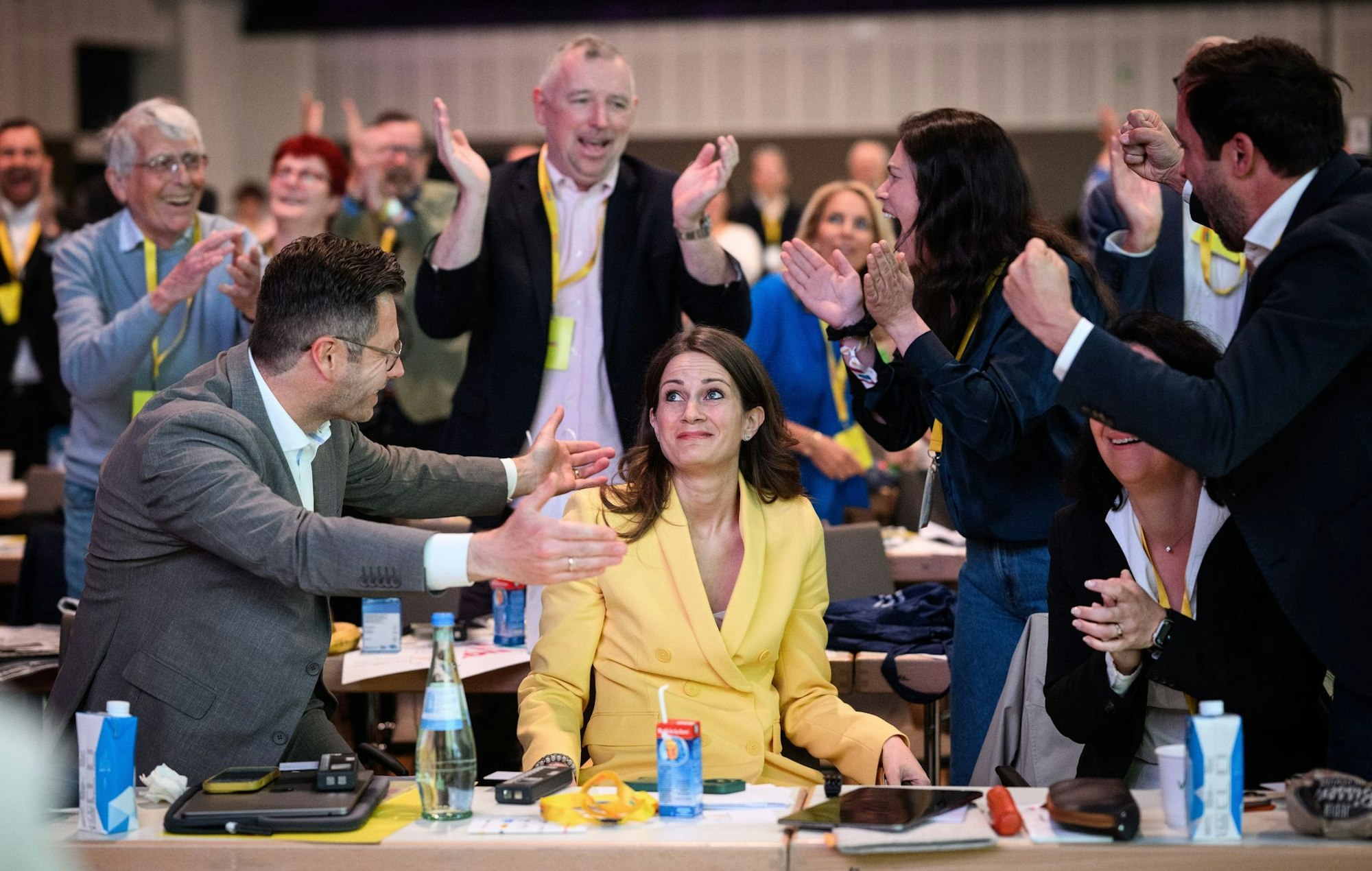Freude über die Wahl von Susanne Seehofer ins FDP-Präsidium.