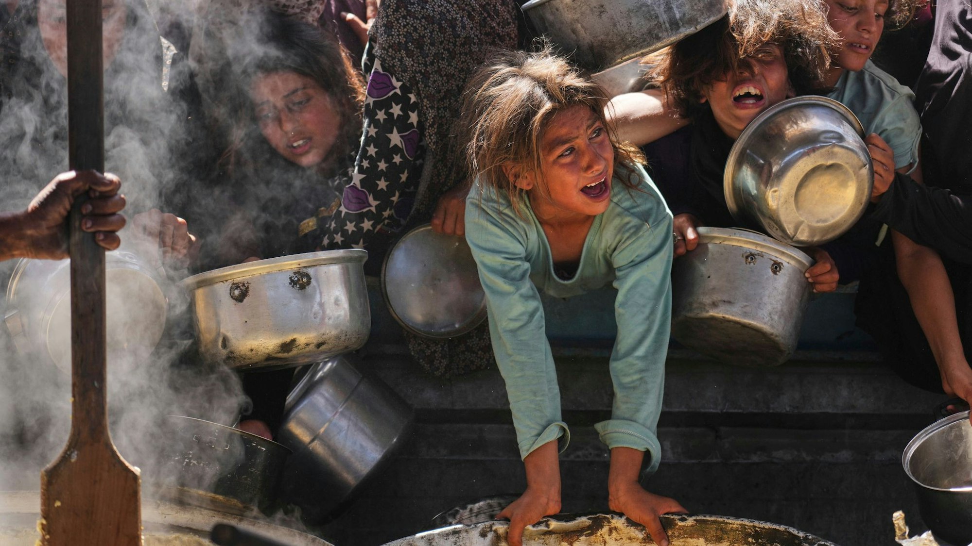 Hilfsorganisationen warnen vor einer Hungersnot in Gaza (Archivbild)