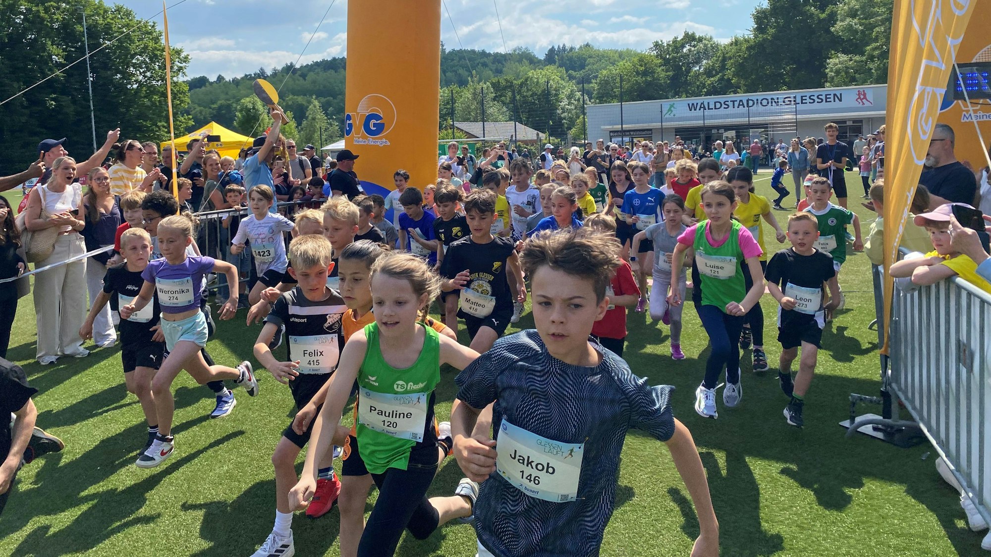 „Glessen läuft“ konnte einen neuen Teilnehmerrekord verzeichnen.
