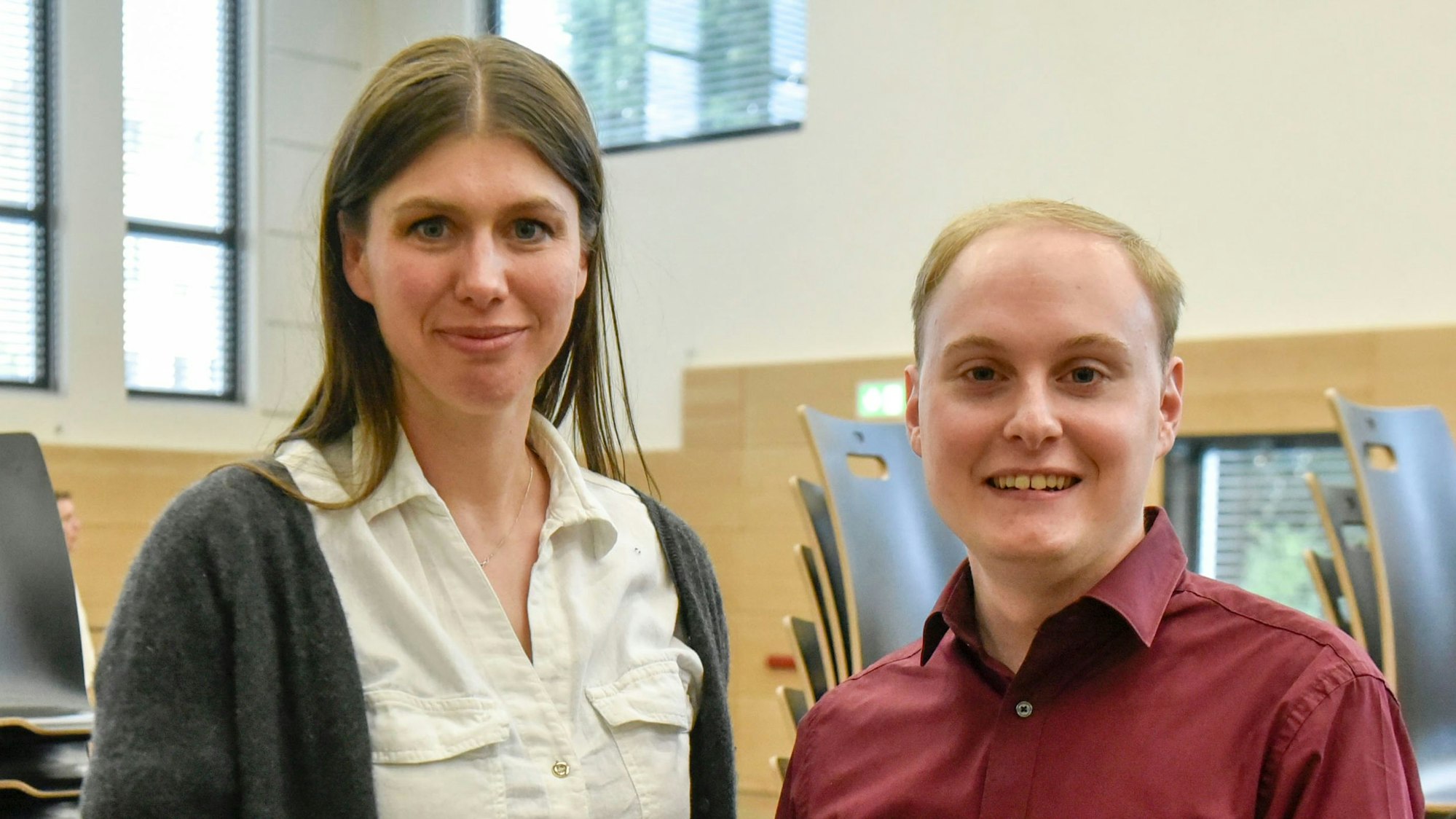 Janina Zensus und Christian Schubert müssen die Grünen im Rhein-Erft-Kreis durch unruhige Zeiten steuern.