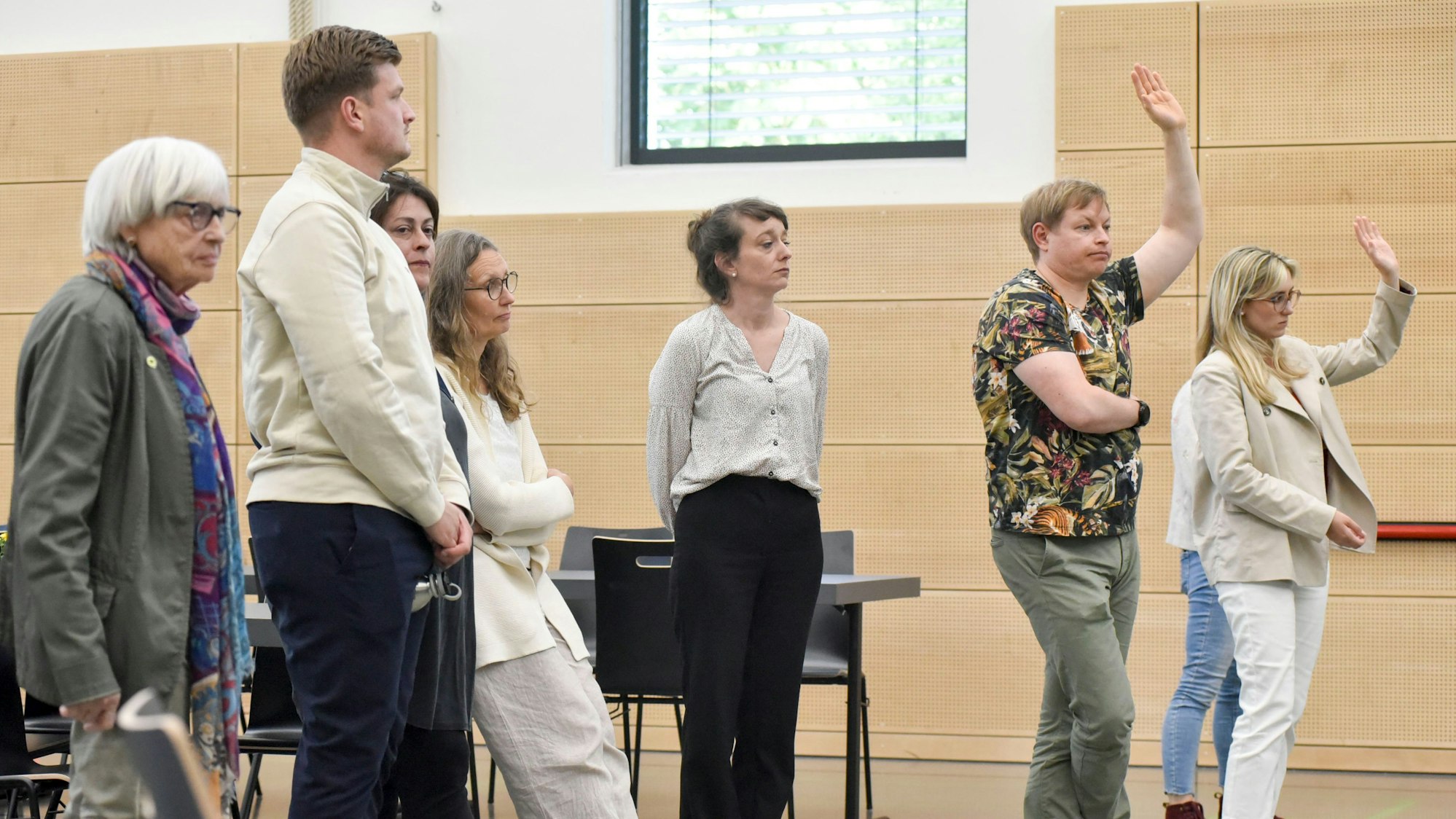 Lange Gesichter und Widerstand seitens vieler Mitglieder gab es zur Empfehlung des Grünen Kreisvorstandes, CDU-Landrat Frank Rock bei der Kommunalwahl zu unterstützen.