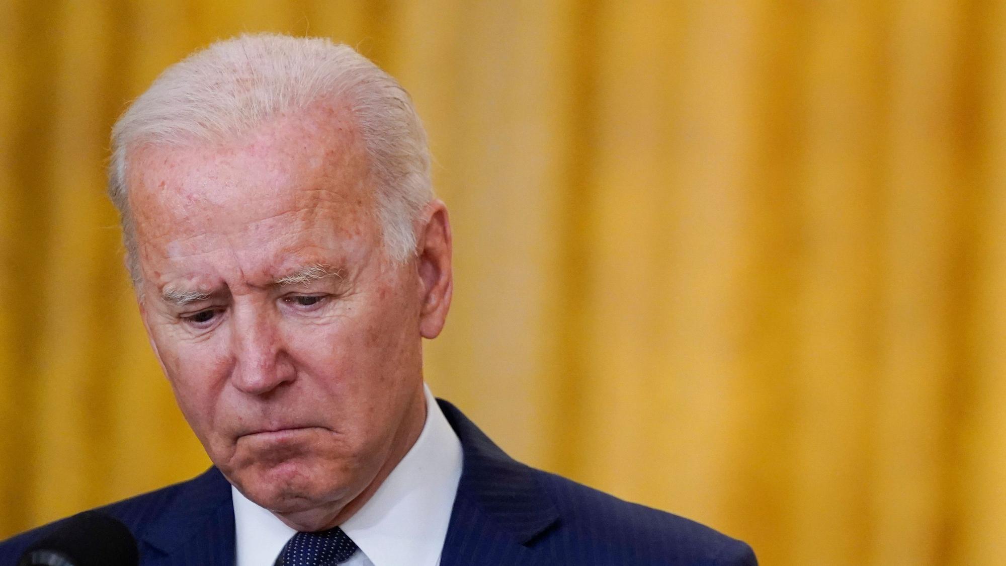 Das Bild zeigt den ehemaligen US-Präsidenten Joe Biden.