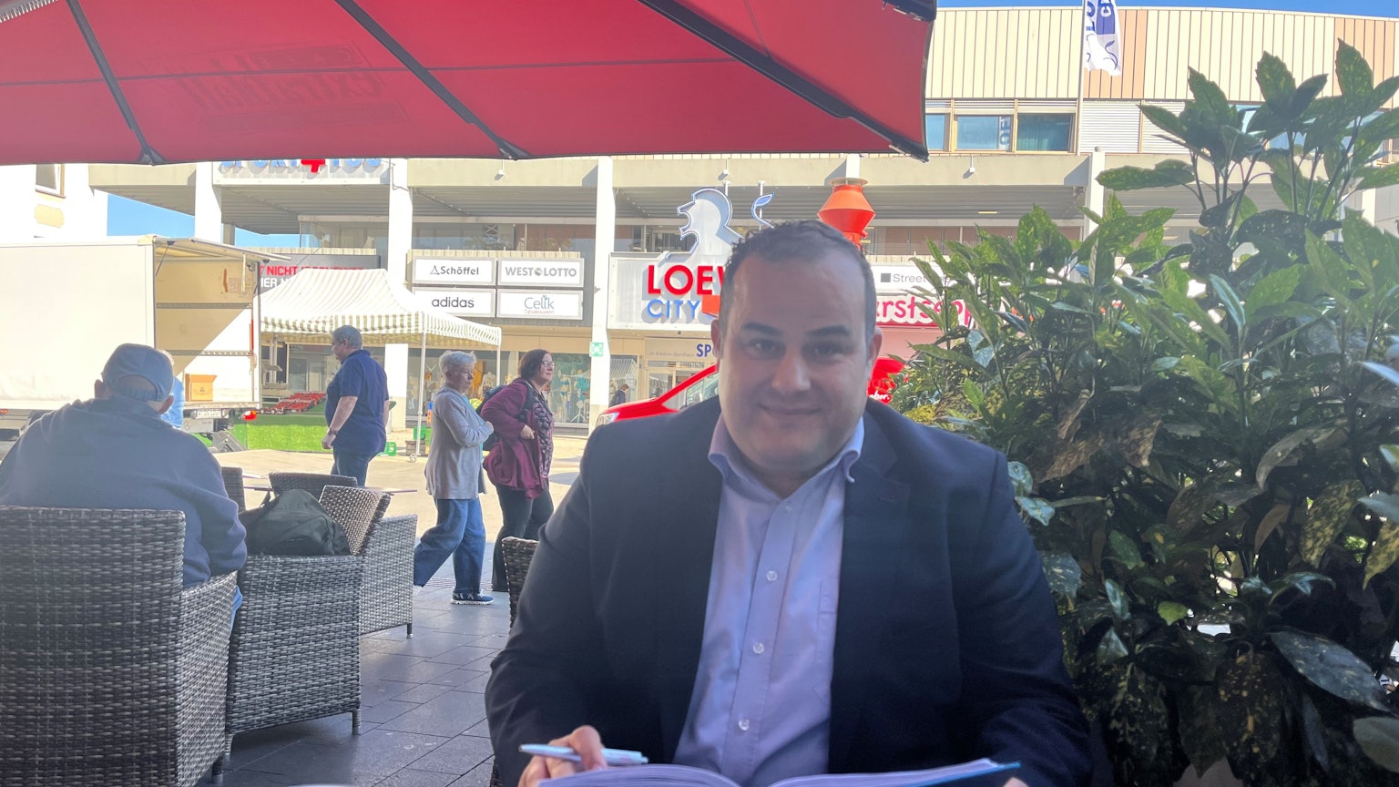 Das Foto zeigt Redouan Tollih