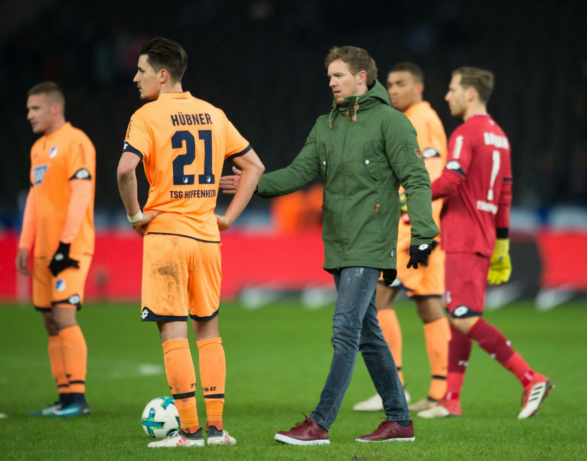 Gemeinsame Hoffenheimer Zeit: Hübner und Nagelsmann.