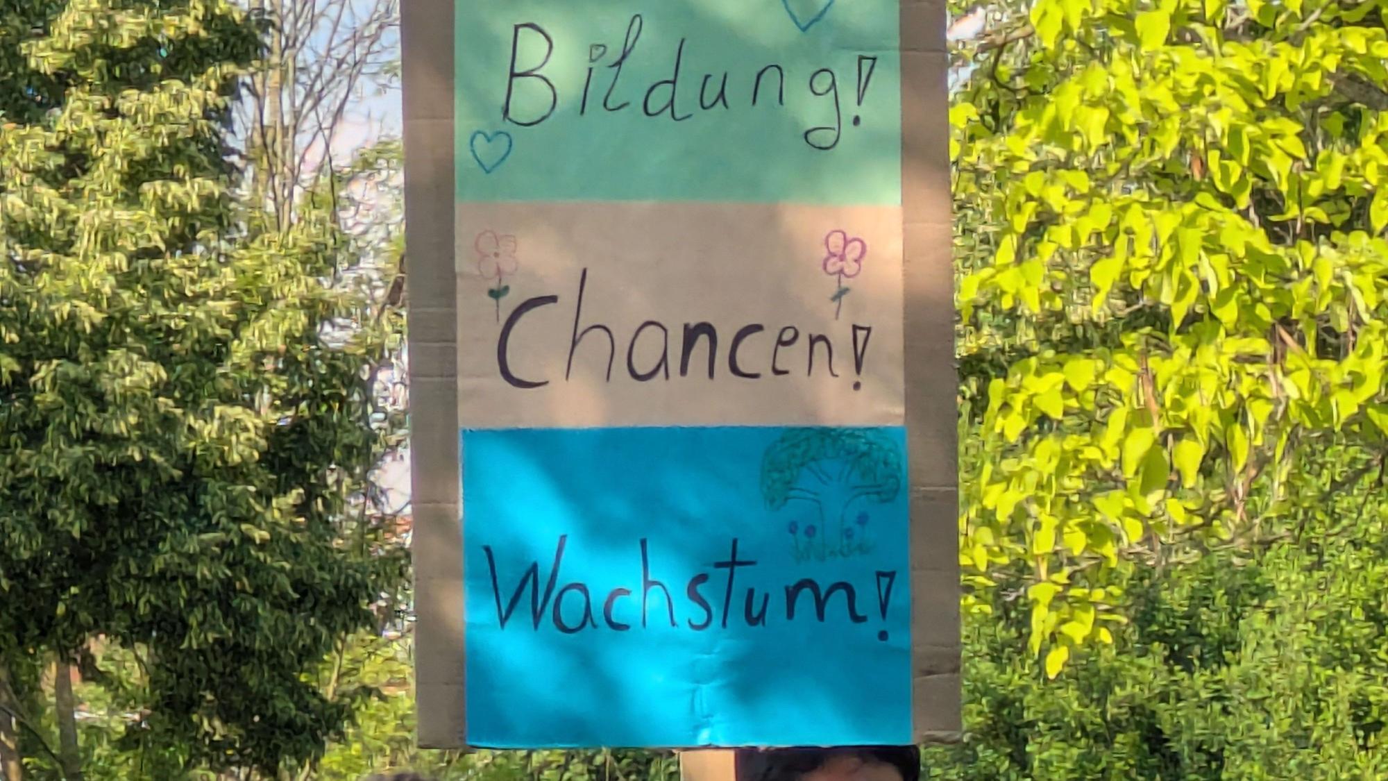 Gefordert: Wachstum bei Bildung.