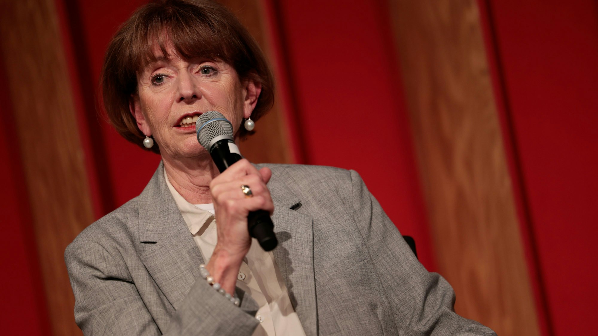 Kölns Oberbürgermeisterin Henriette Reker zu Gast bei der Rundschau-Veranstaltung „Kölner Menschen“.