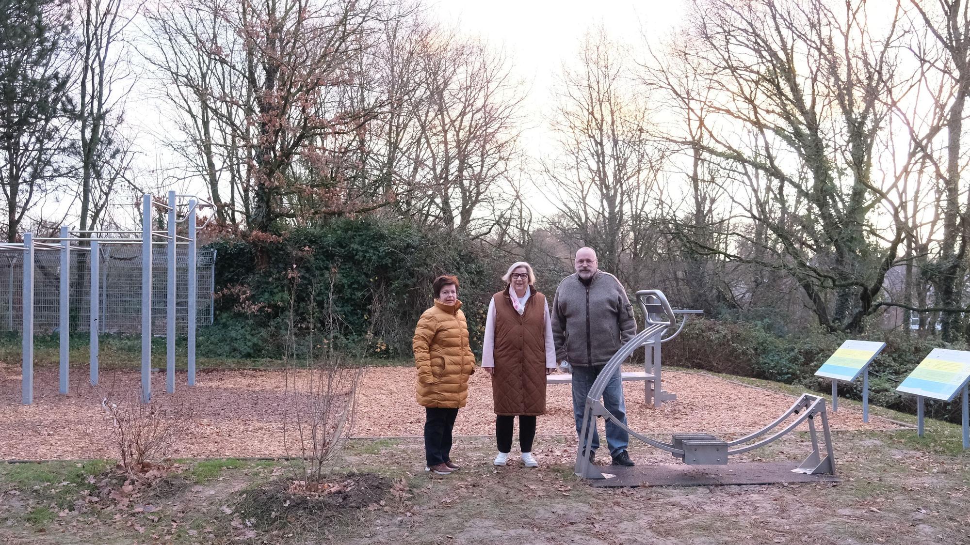 Im vergangenen Dezember erhielt der Fitness-Outdoor-Parcours (FOP) am Heimerzheimer Sportplatz neue Stationen.